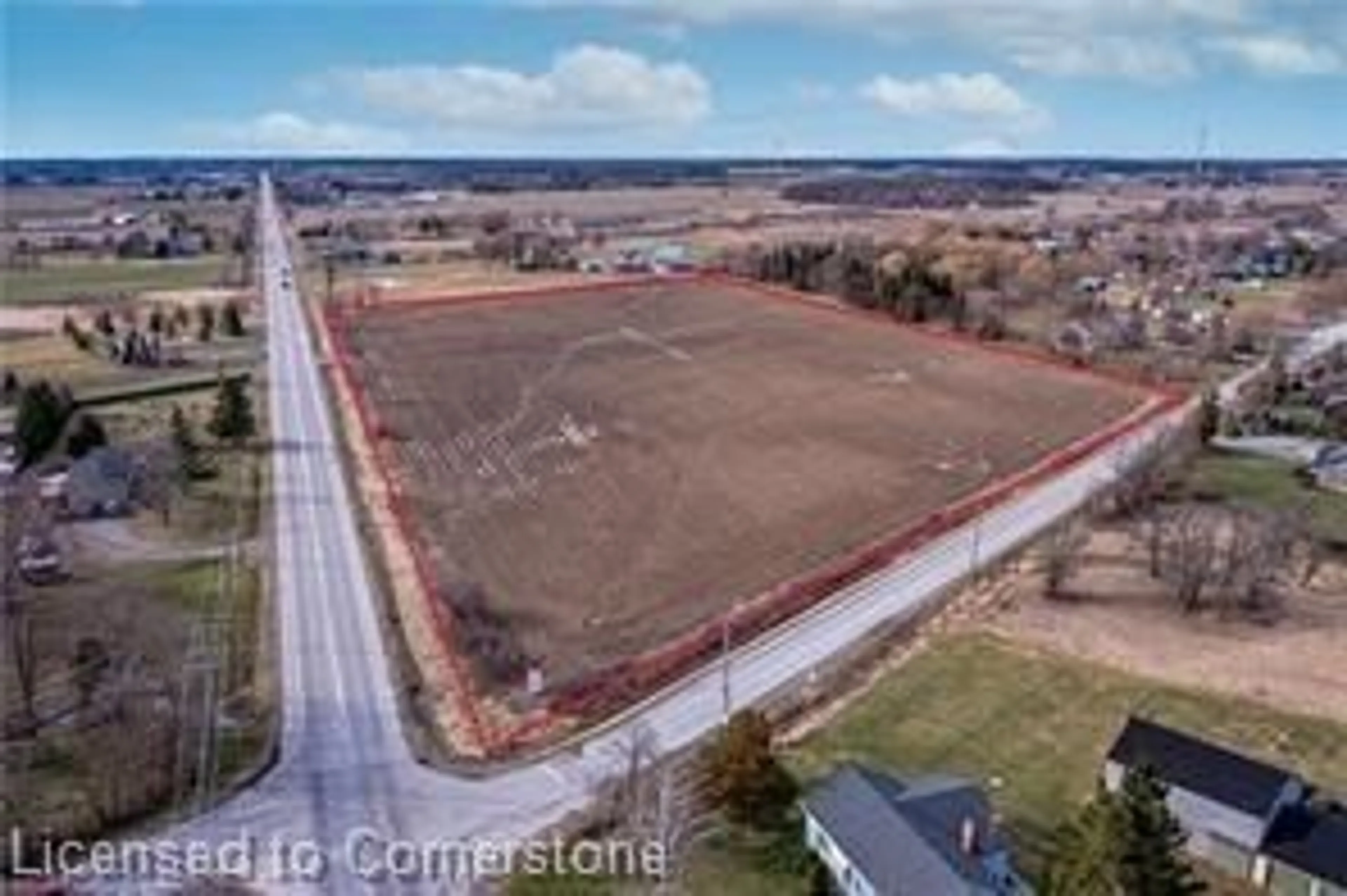 A pic from outside/outdoor area/front of a property/back of a property/a pic from drone, building for 16 Abingdon Rd #8, Caistorville Ontario L0R 1E0