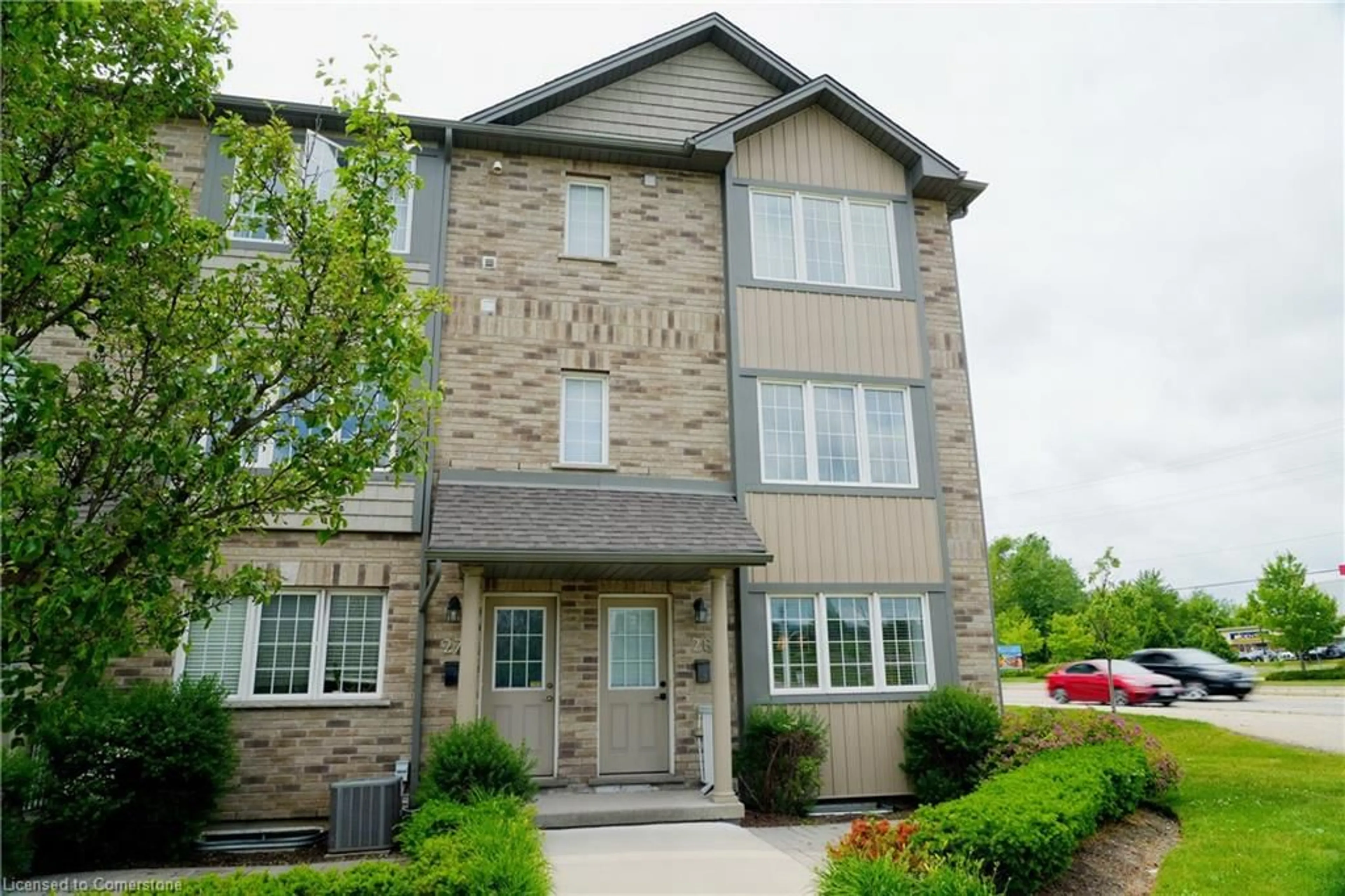 Home with brick exterior material, building for 275 Old Huron Rd #28, Kitchener Ontario N2R 1P9