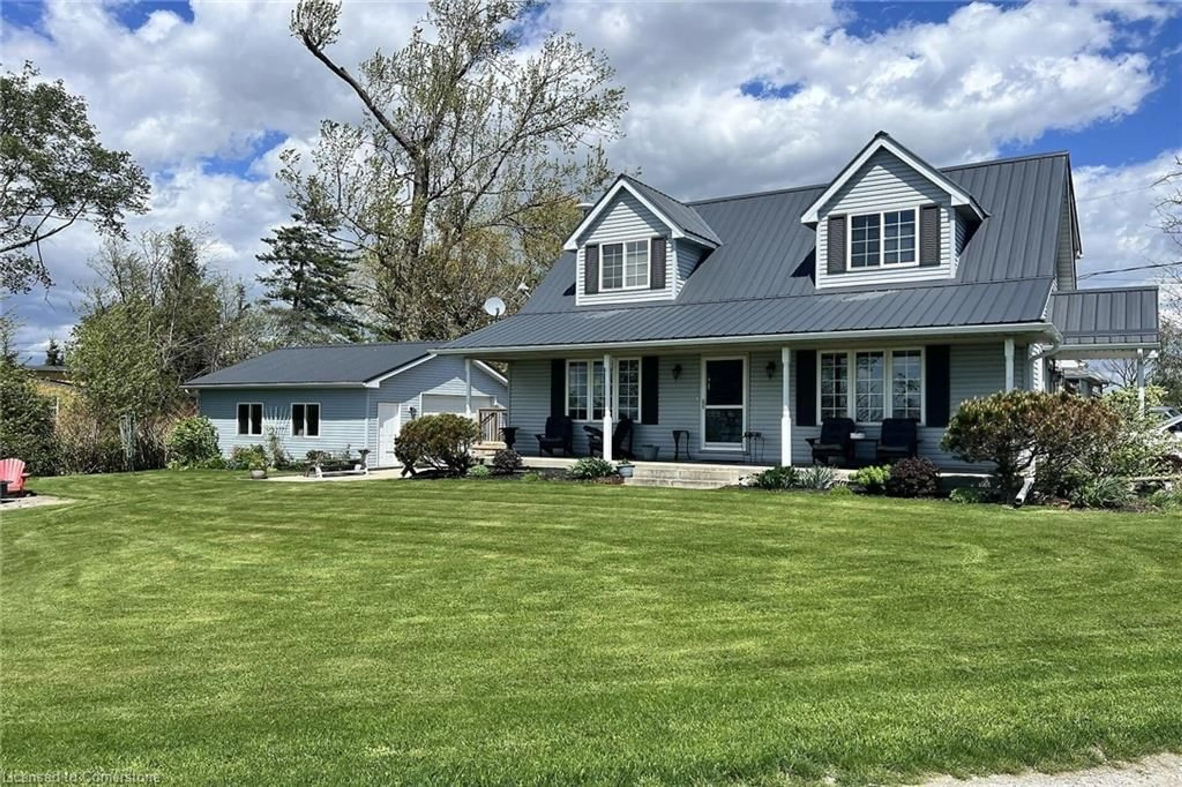 Home with vinyl exterior material, street for 755 South Coast Dr, Peacock Point Ontario N0A 1L0