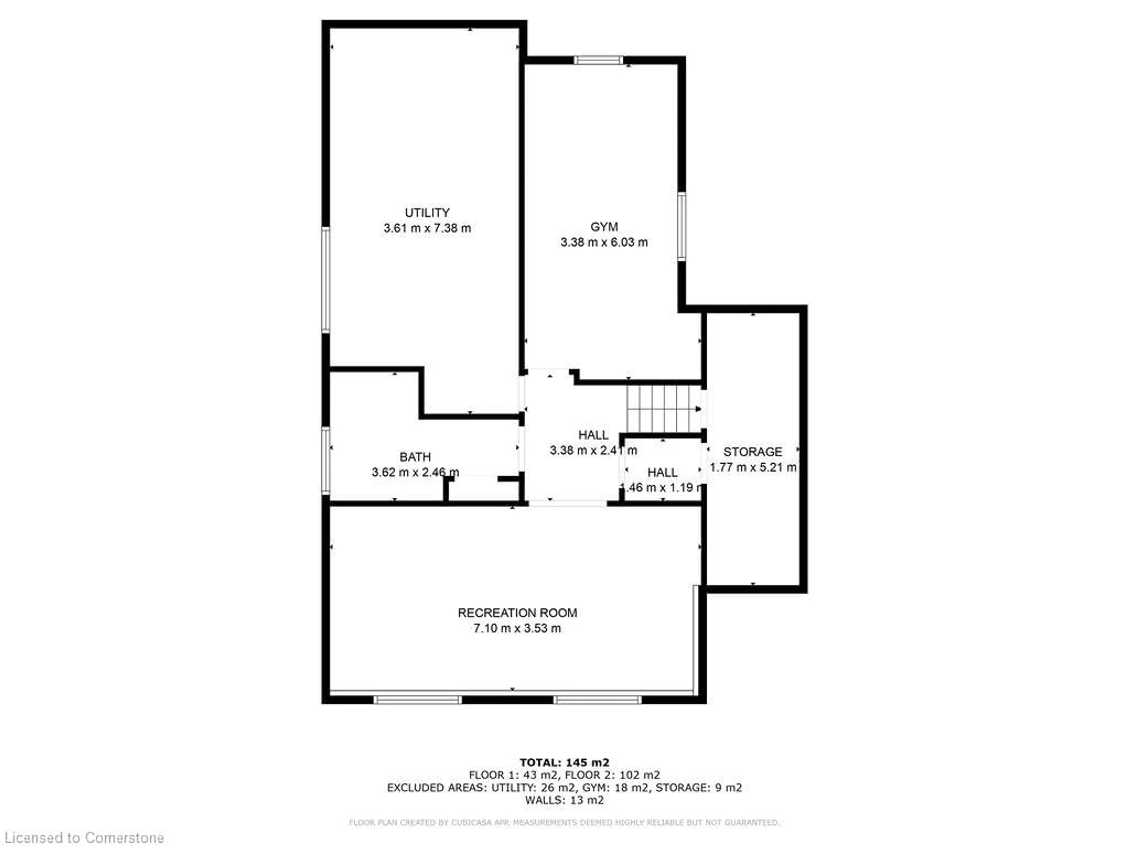 Floor plan for 295 Haller Cres, Caledonia Ontario N3W 1E1