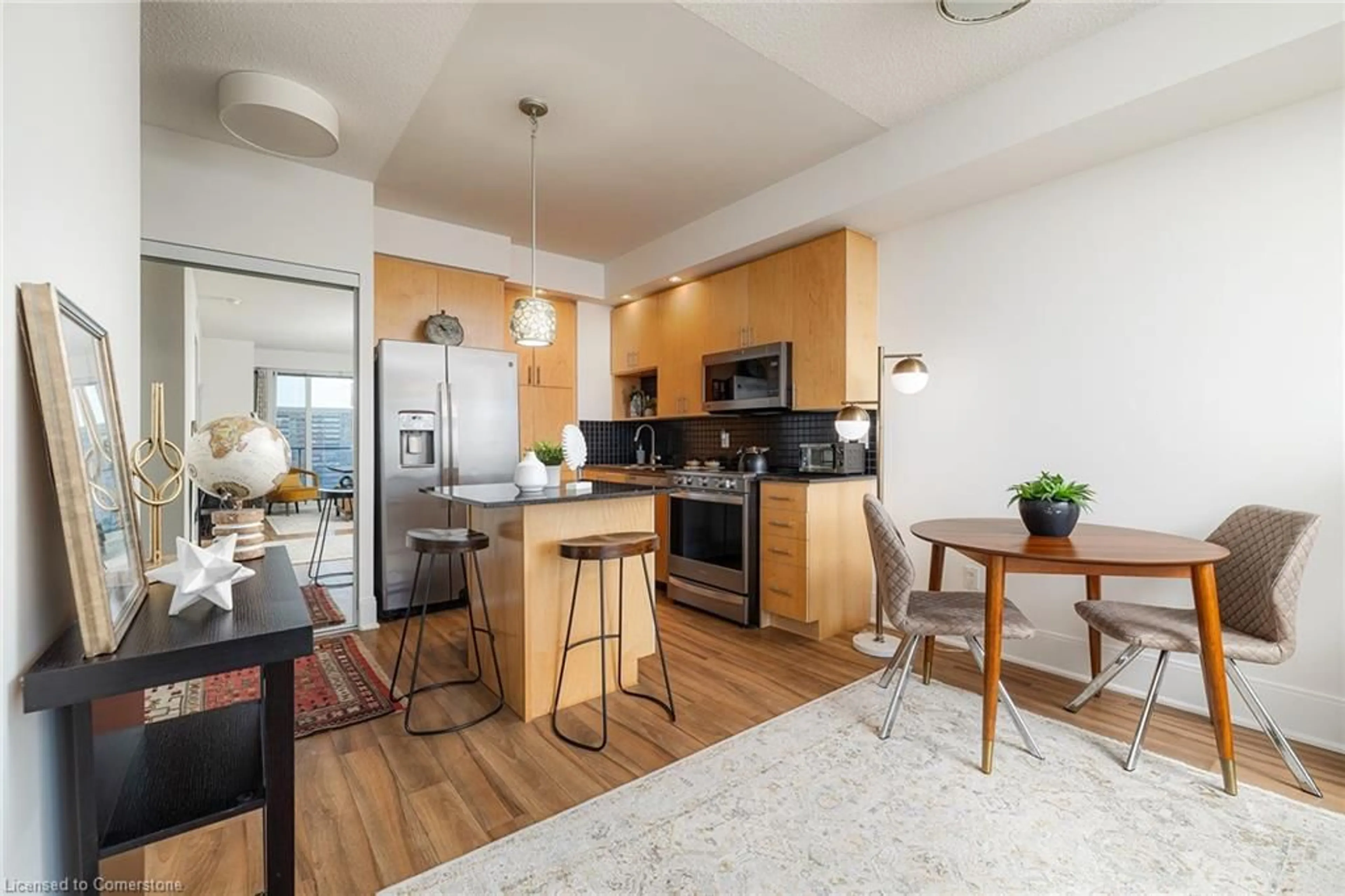 Open concept kitchen, unknown for 181 Wynford Dr #1601, Toronto Ontario M3C 0C6