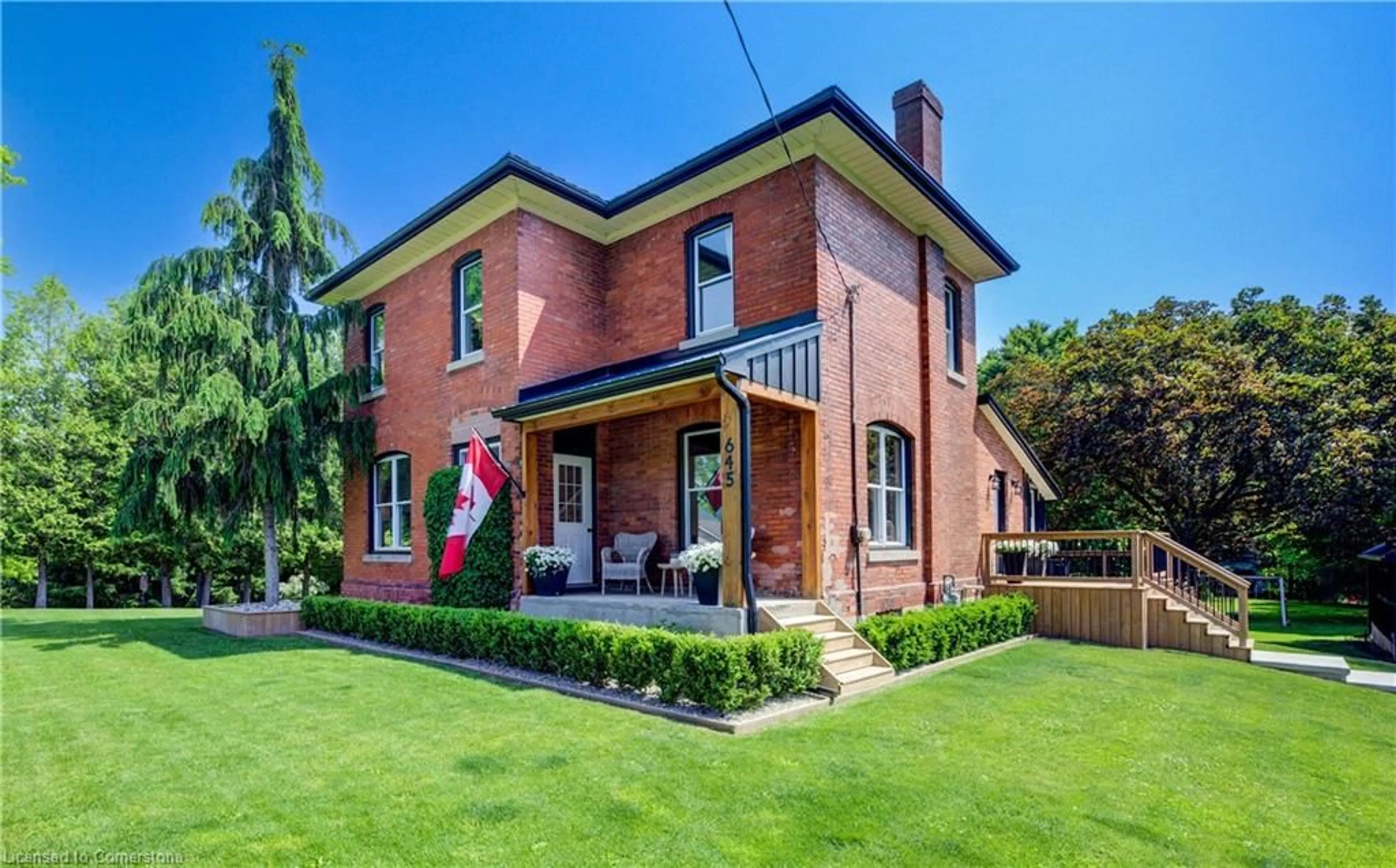 Home with brick exterior material, building for 645 Main St, Burgessville Ontario N0J 1C0