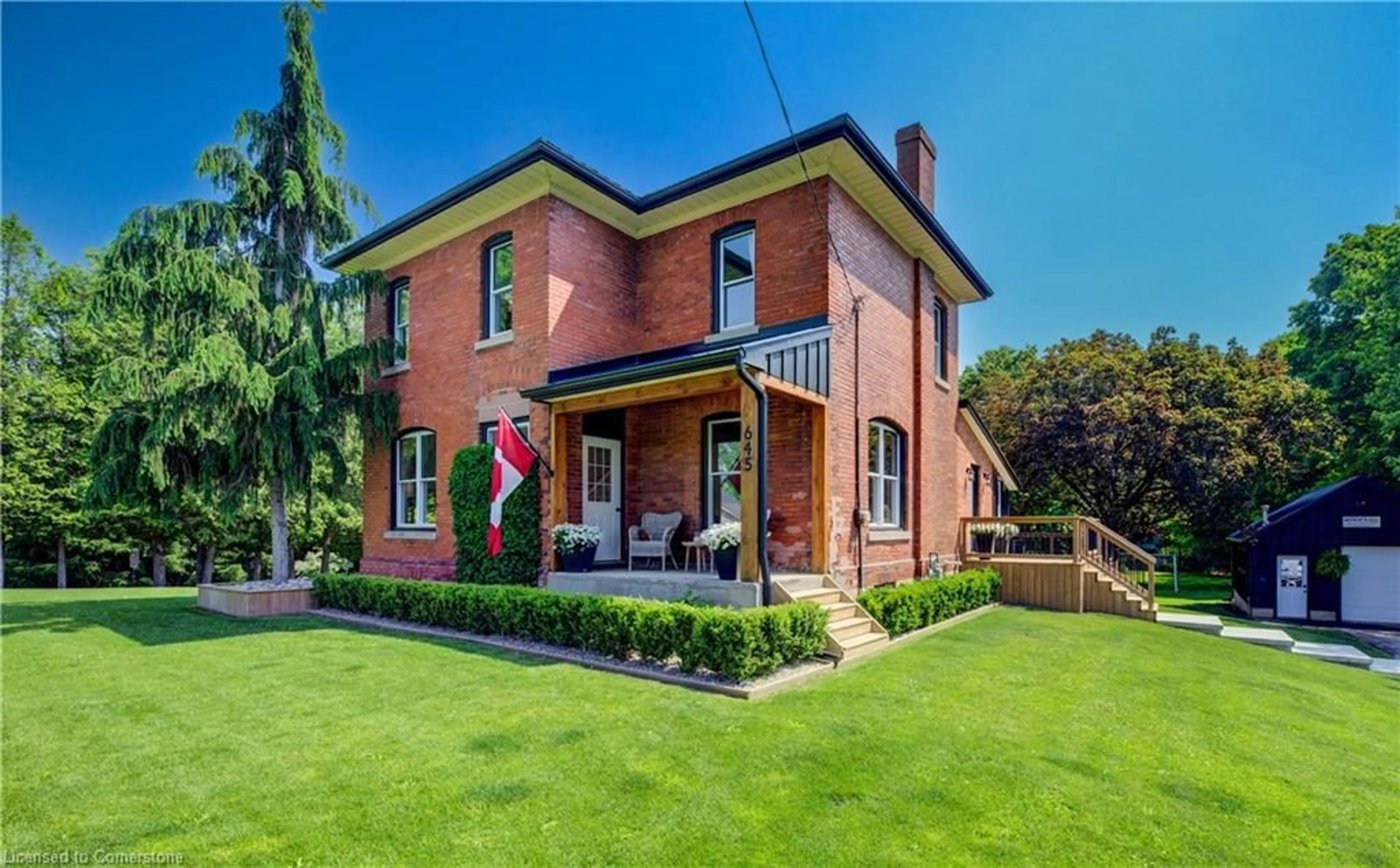 Home with brick exterior material, building for 645 Main St, Burgessville Ontario N0J 1C0