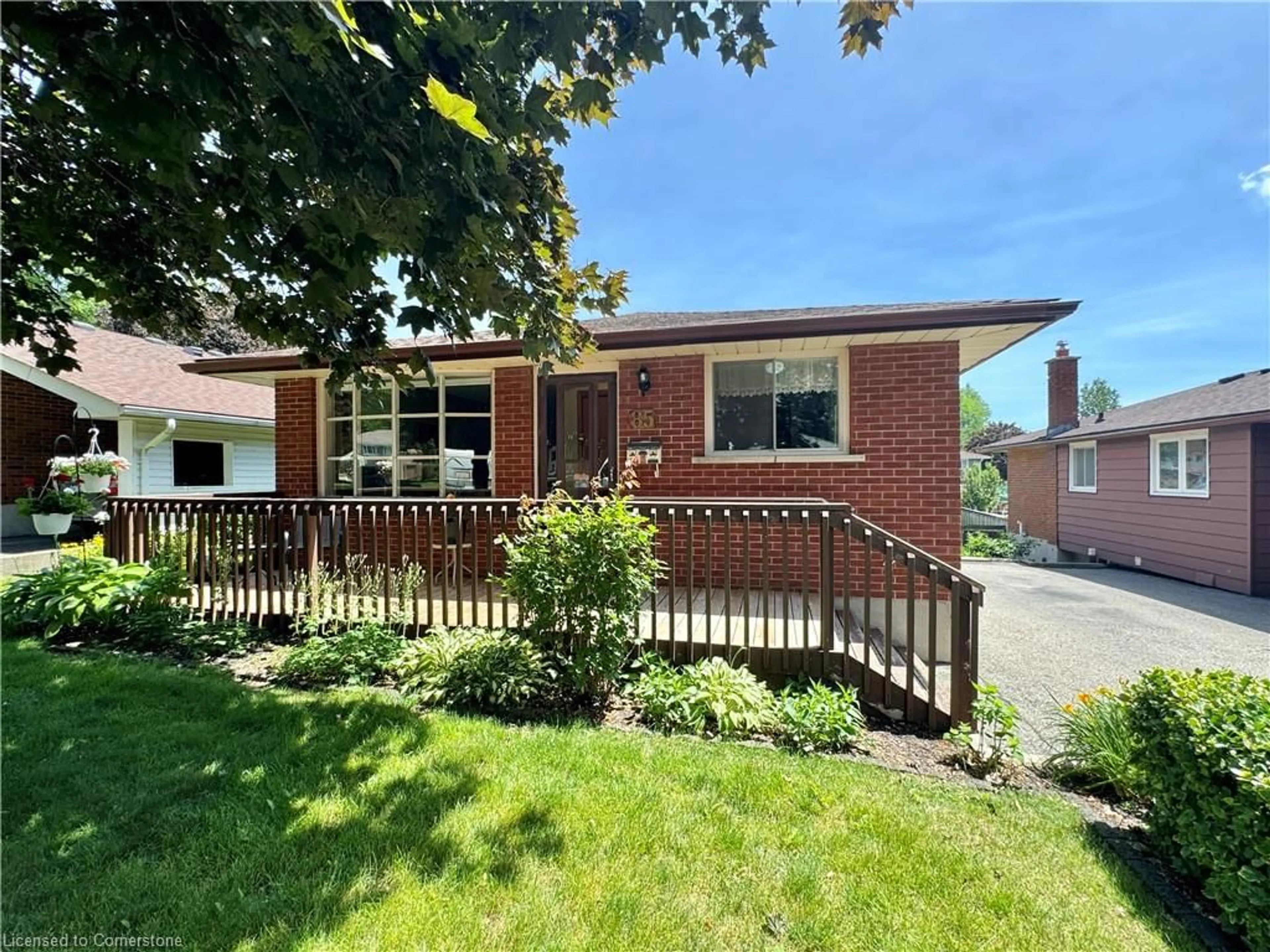 Home with brick exterior material, street for 85 Lowrey Ave, Cambridge Ontario N1R 4Z7