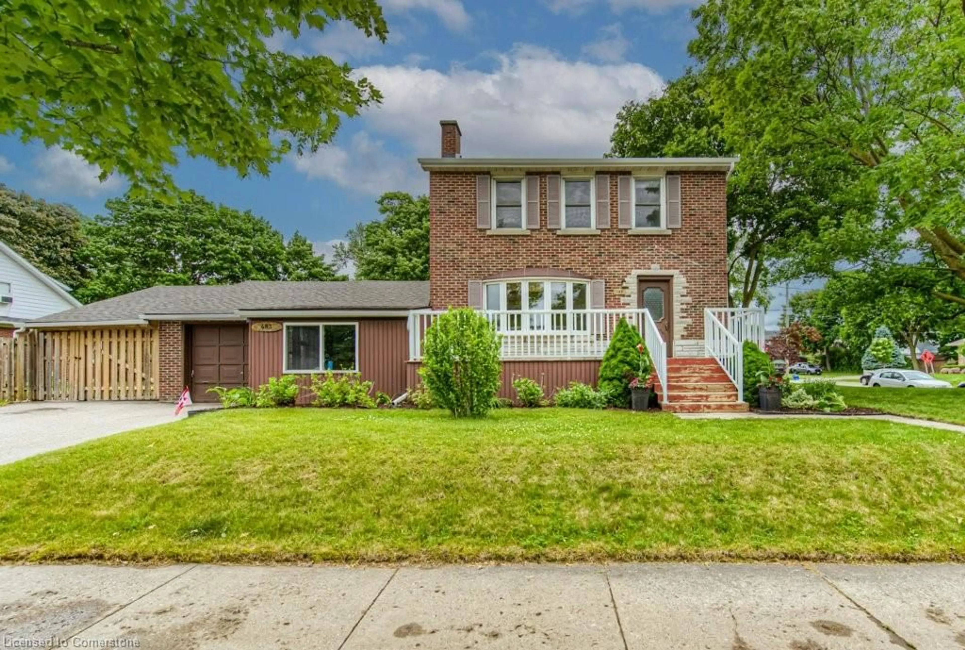 Home with brick exterior material, street for 483 Ephraim St, Kitchener Ontario N2B 2C5
