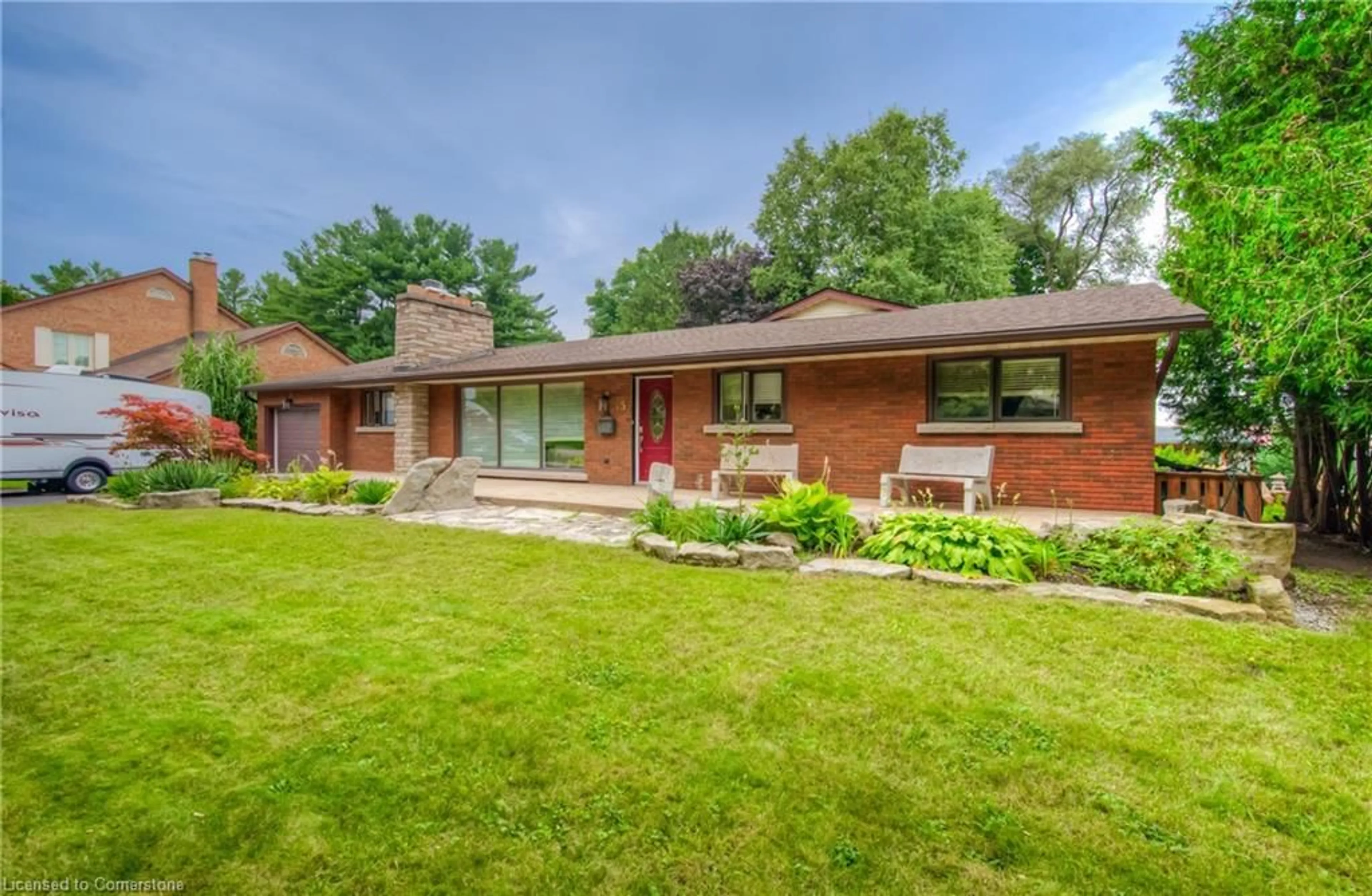 Home with brick exterior material, street for 15 Hawthorne Rd, Cambridge Ontario N1S 3J8
