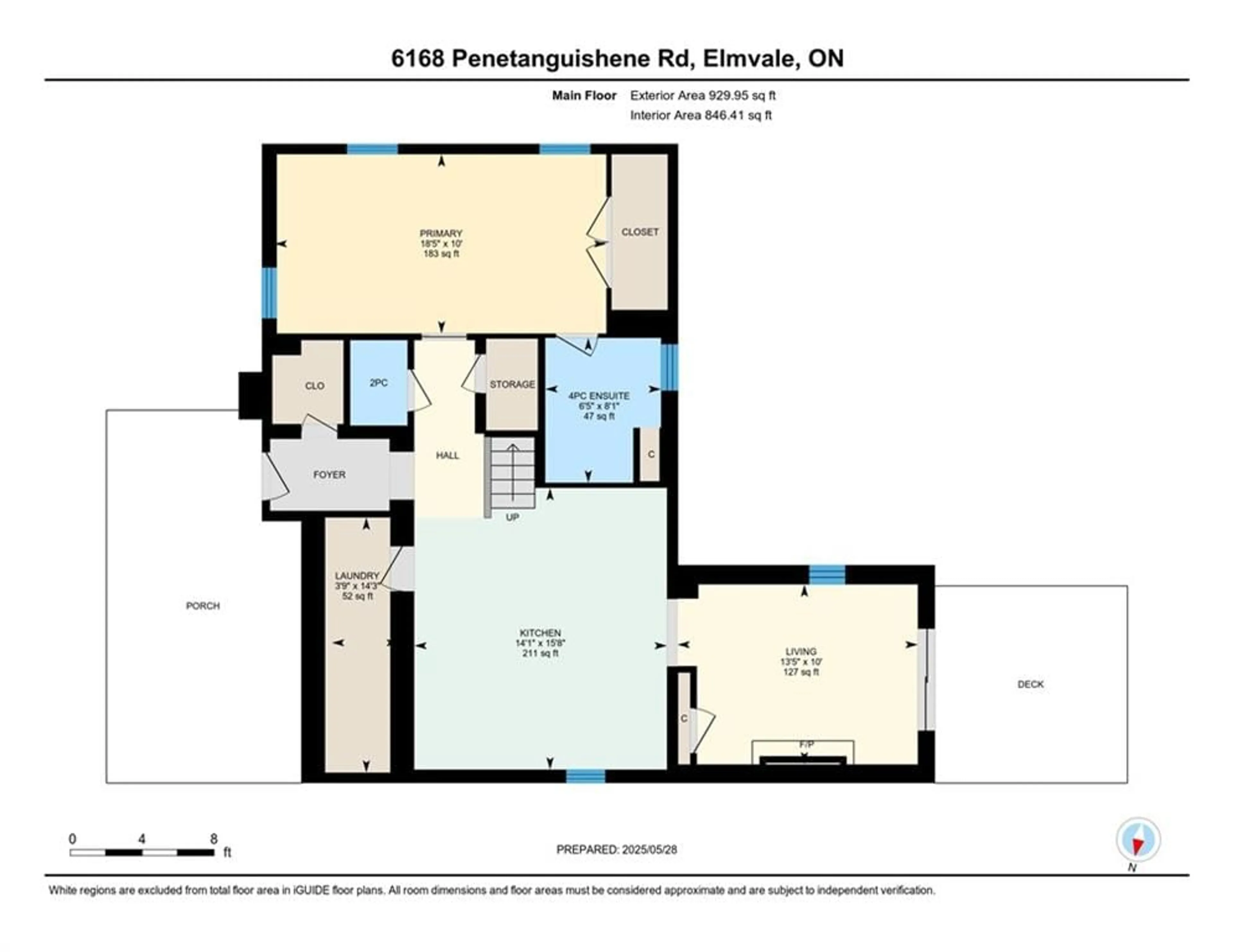 Floor plan for 6168 Penetanguishene Rd, Elmvale Ontario L0L 1P0