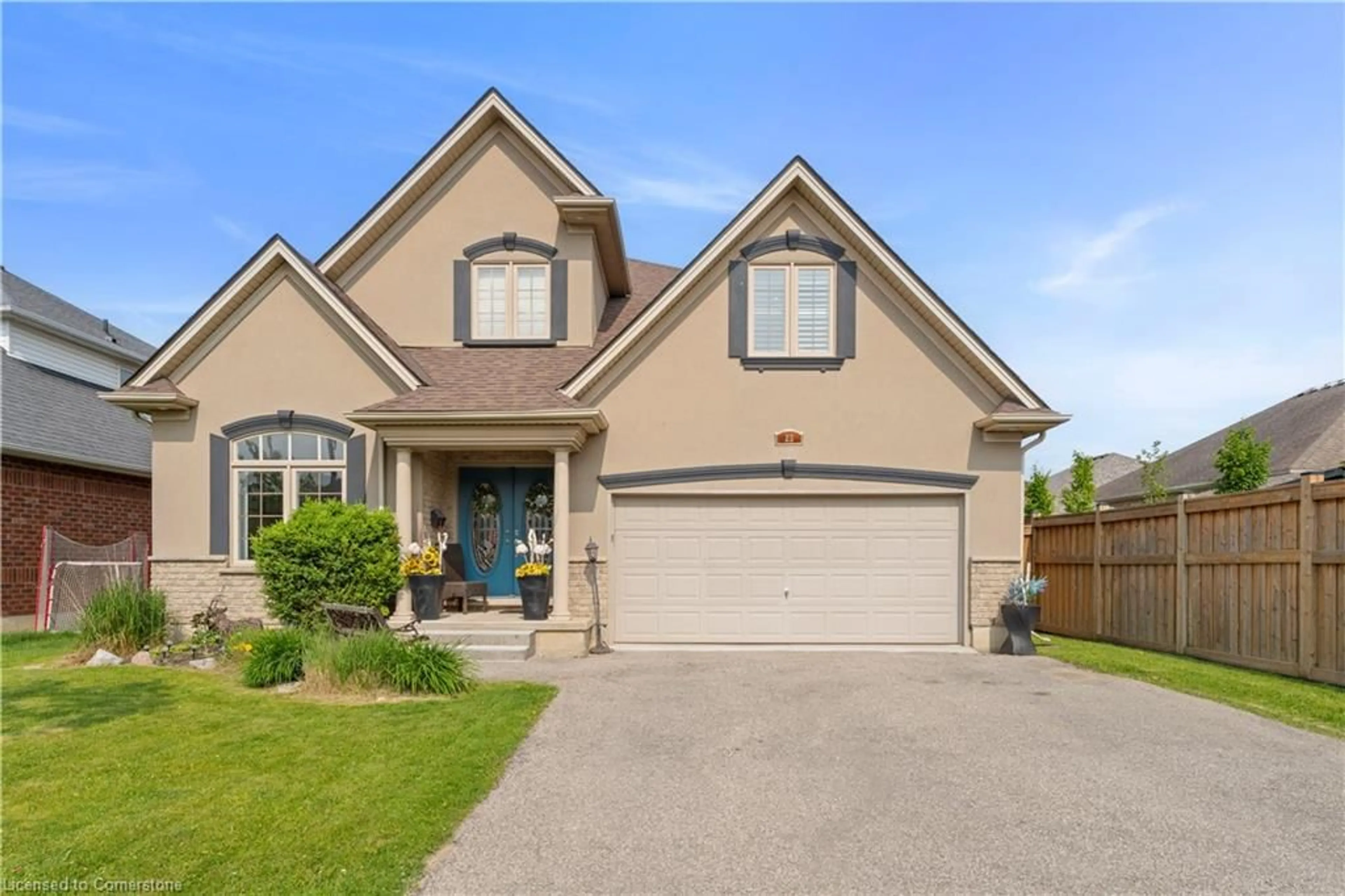 Home with brick exterior material, street for 23 Laycock St, Brantford Ontario N3S 0A4