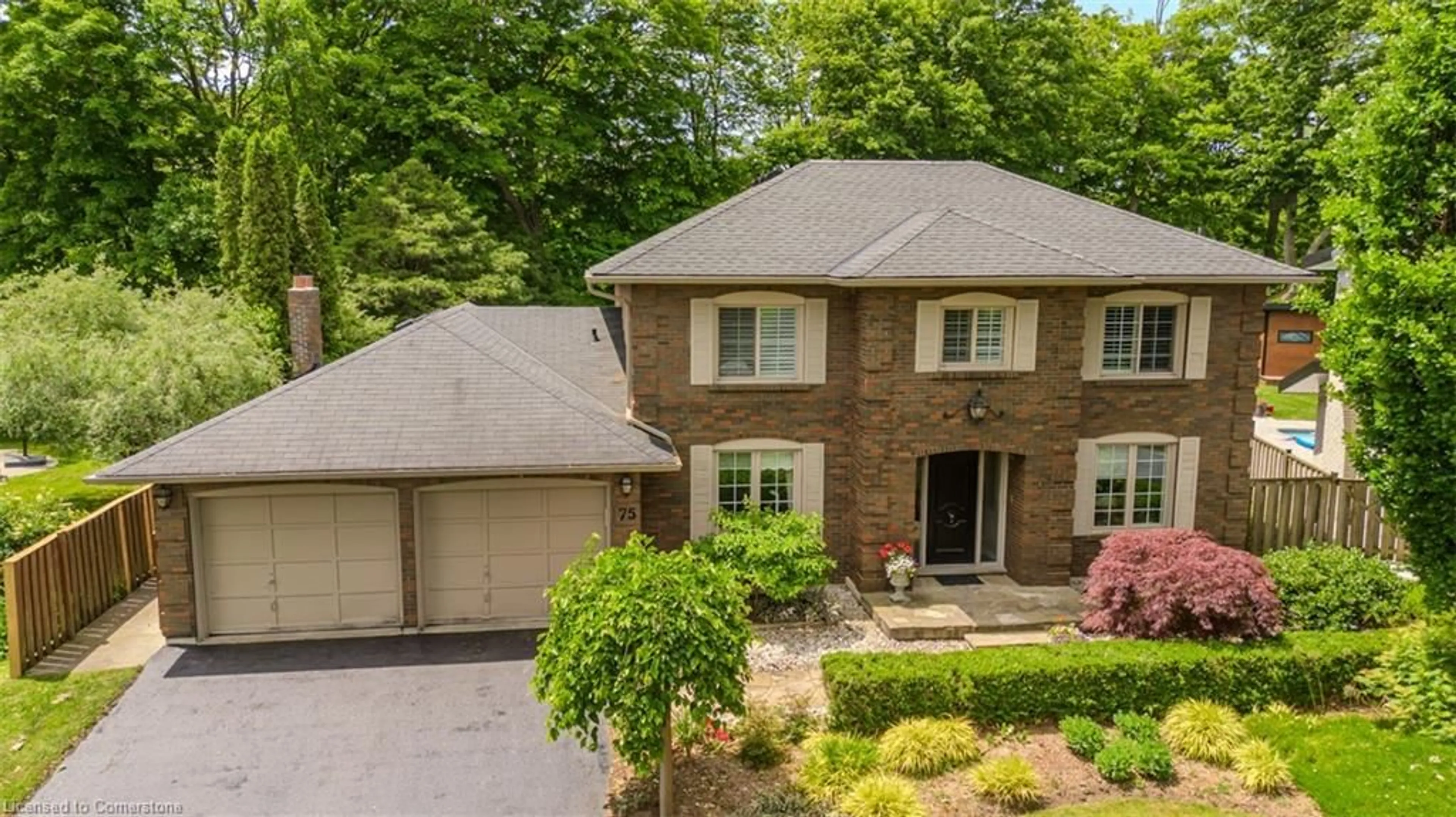 Home with brick exterior material, street for 75 Terrace Dr, Dundas Ontario L9H 3X1