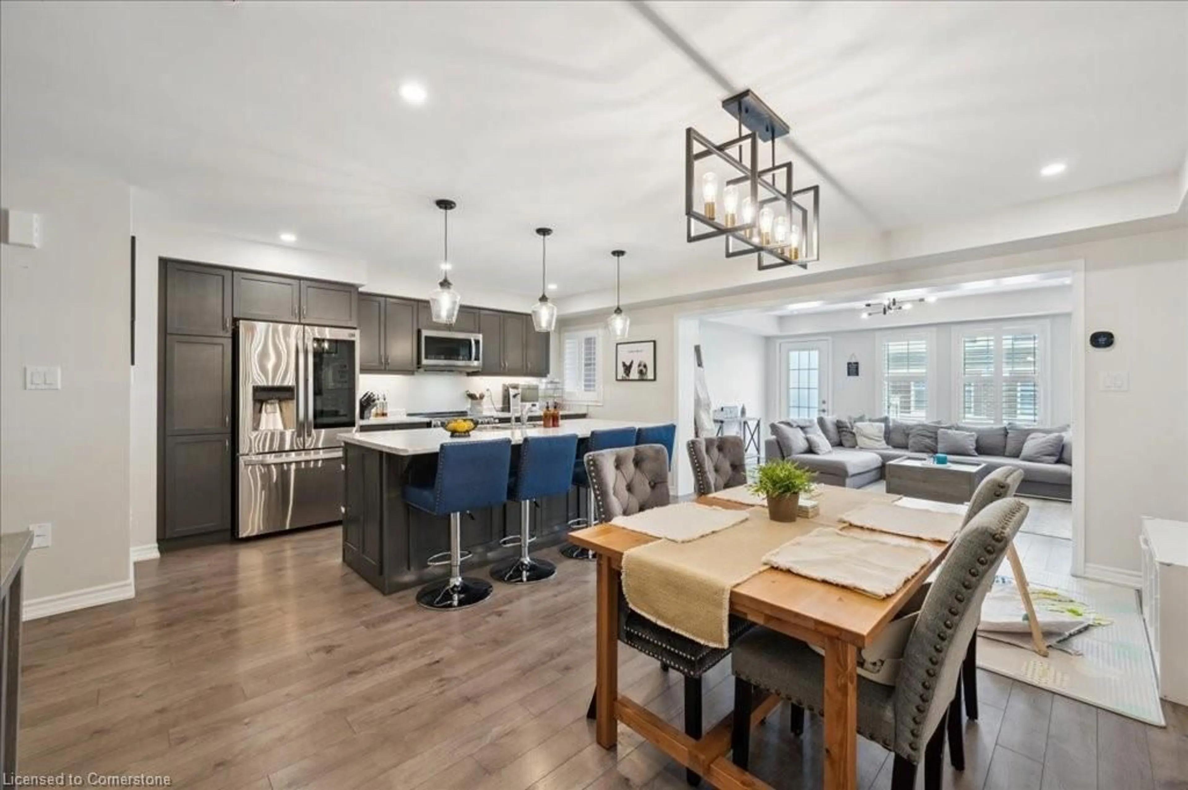 Open concept kitchen, unknown for 1222 Rose Way, Milton Ontario L9E 1P2