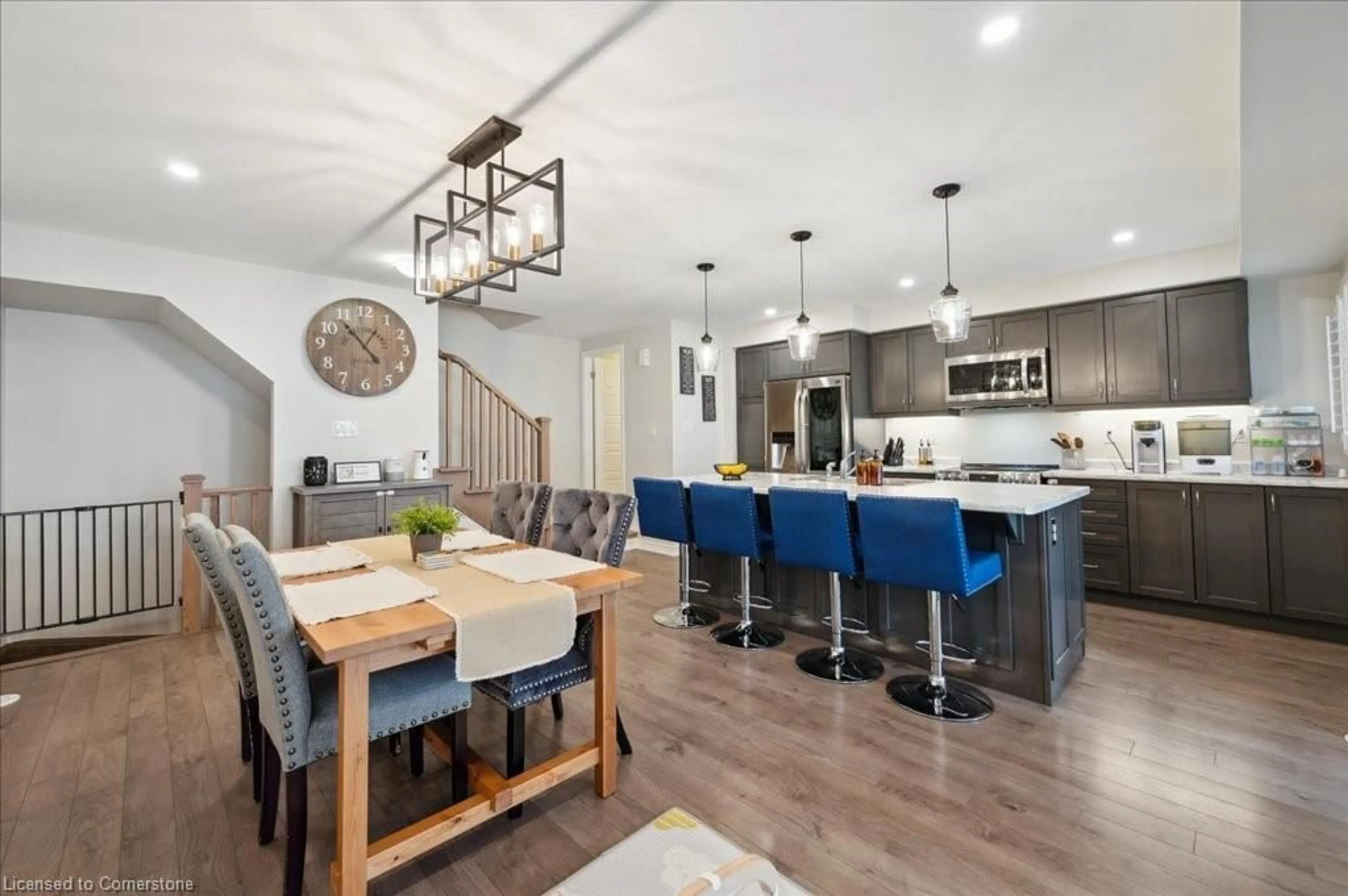 Open concept kitchen, unknown for 1222 Rose Way, Milton Ontario L9E 1P2