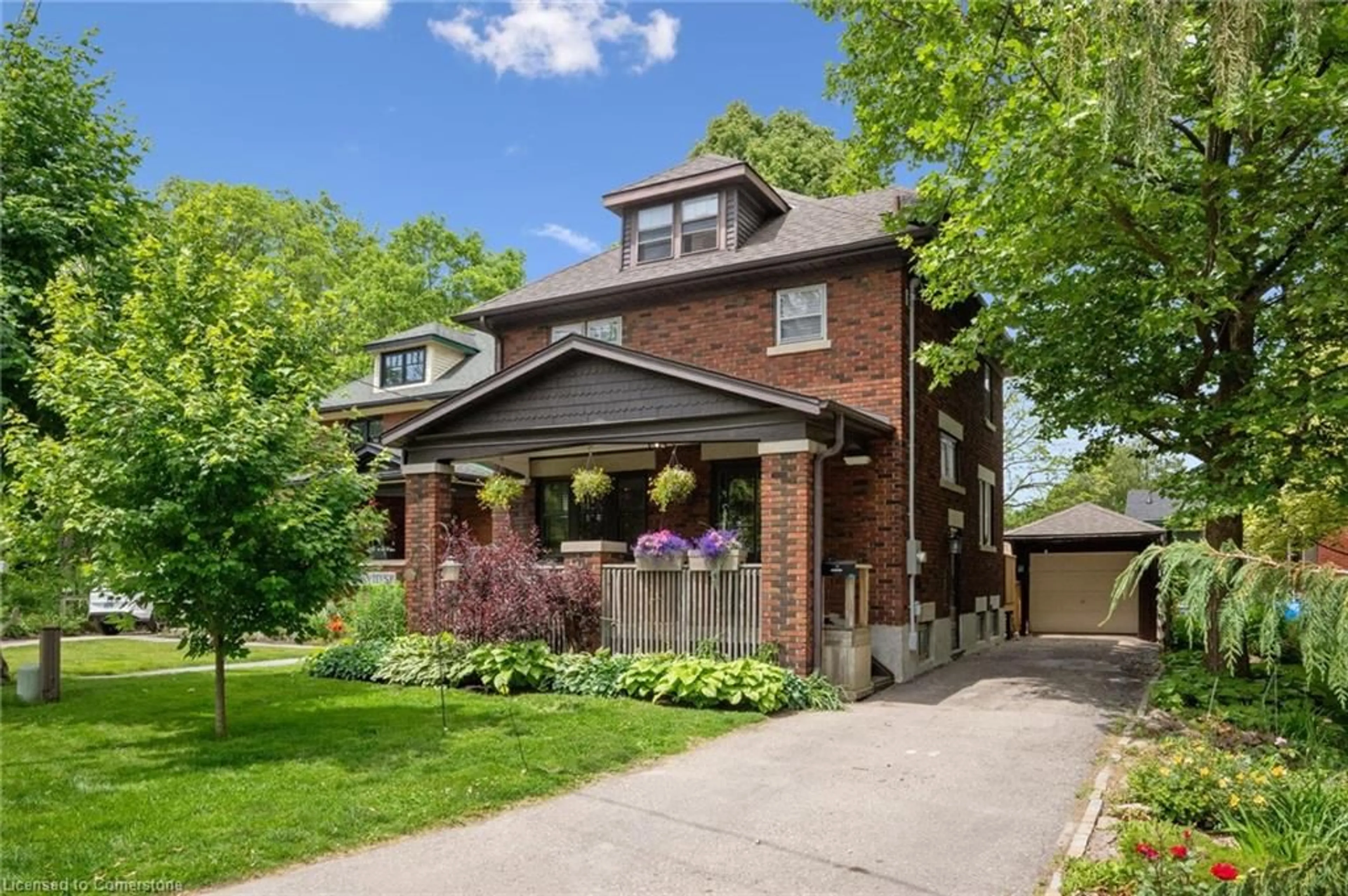 Home with brick exterior material, street for 180 David St, Kitchener Ontario N2G 1Y5