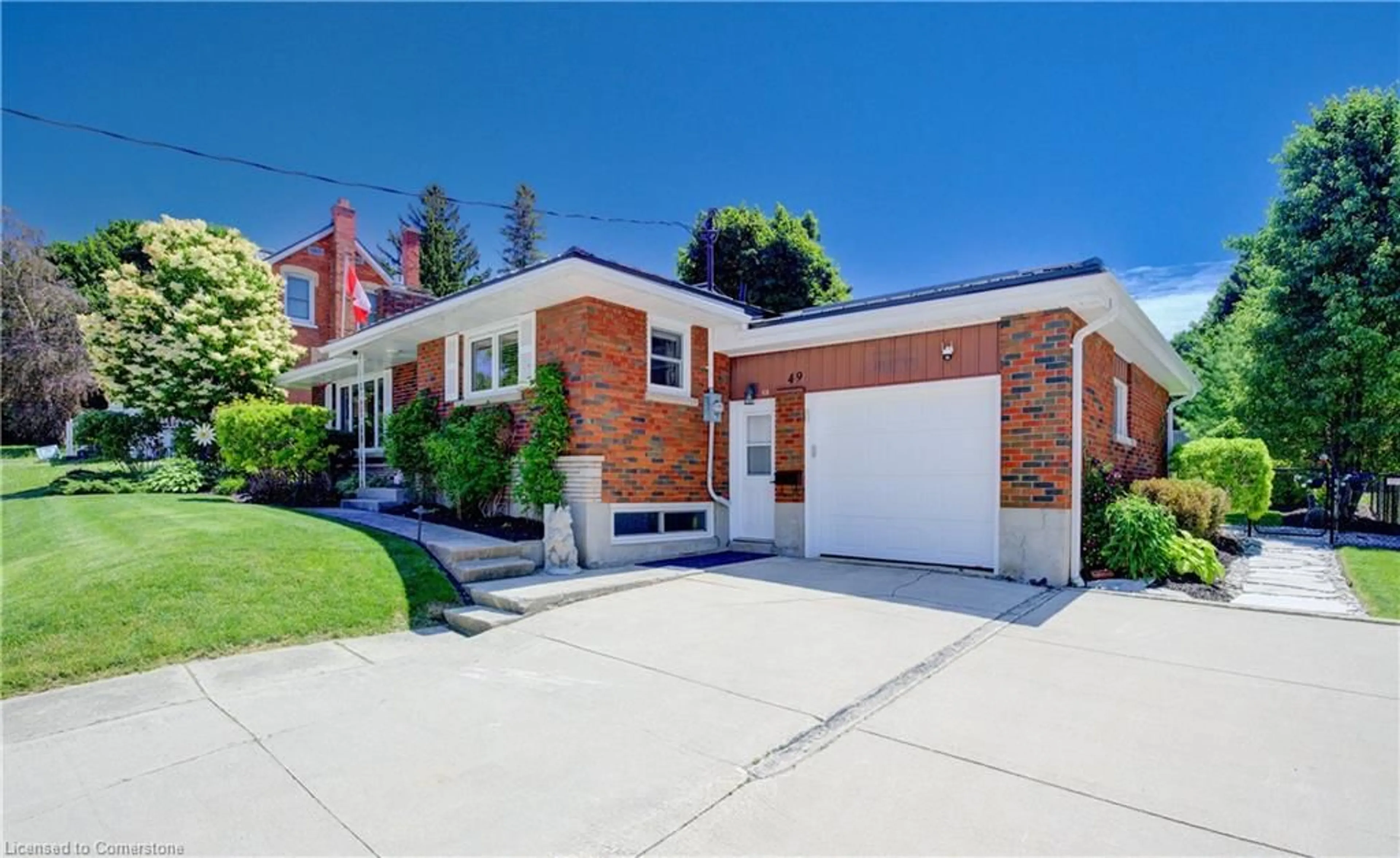 Home with brick exterior material, street for 49 3rd St, Chesley Ontario N0G 1L0