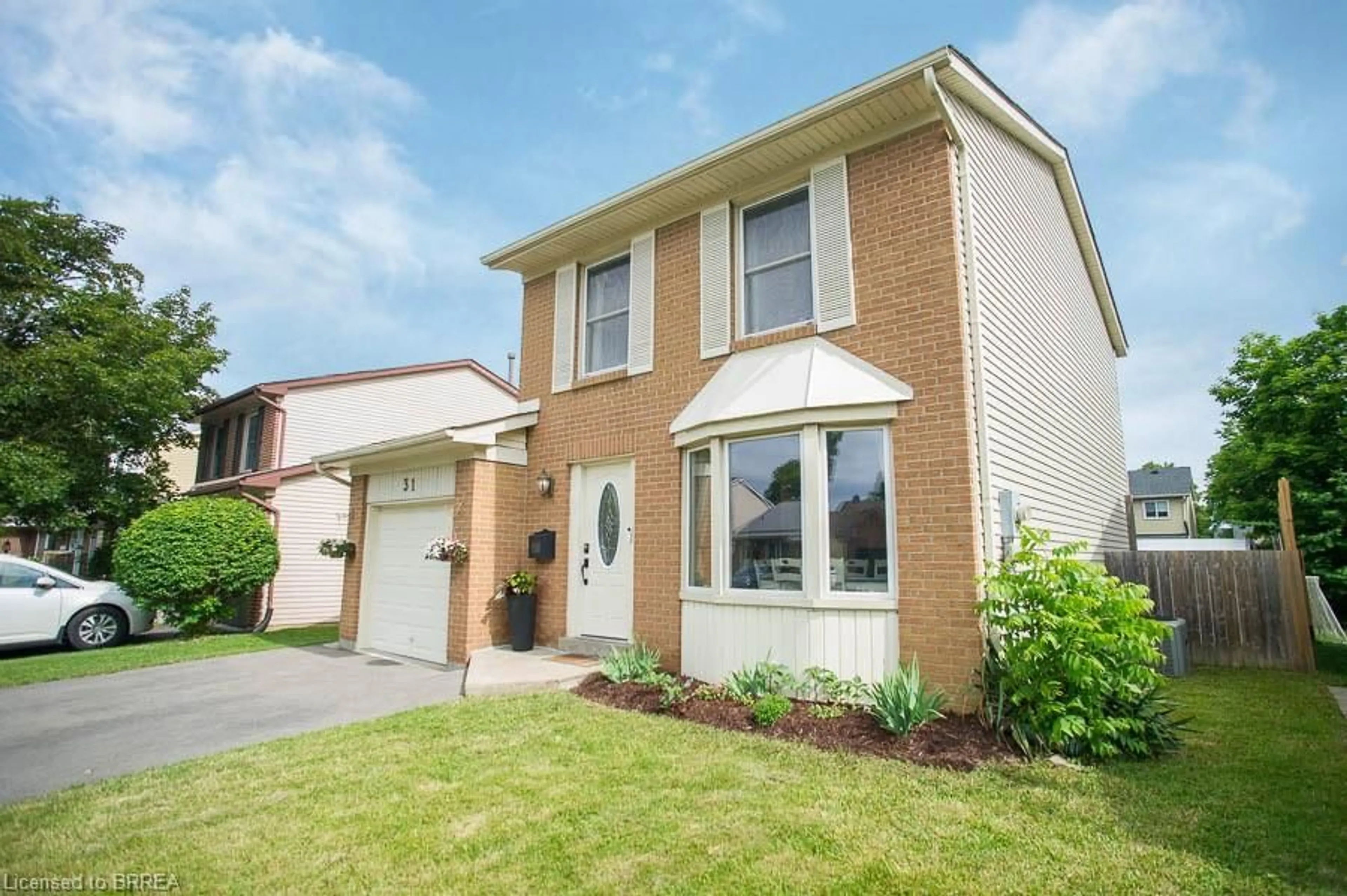 Home with brick exterior material, street for 31 Gaitwin St, Brantford Ontario N3P 1A9