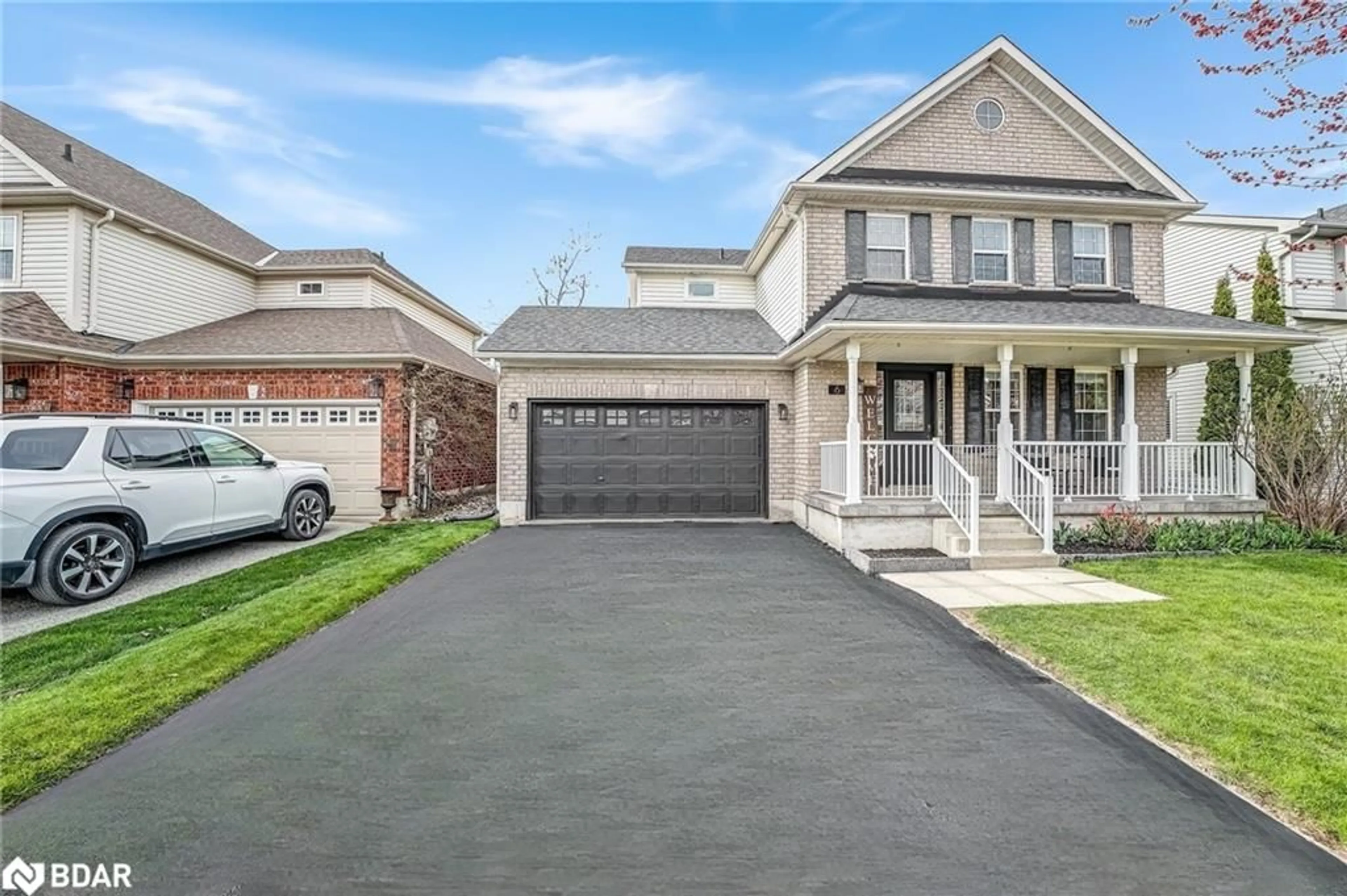Home with brick exterior material, street for 6 Brookwood Dr, Barrie Ontario L4N 0Z1
