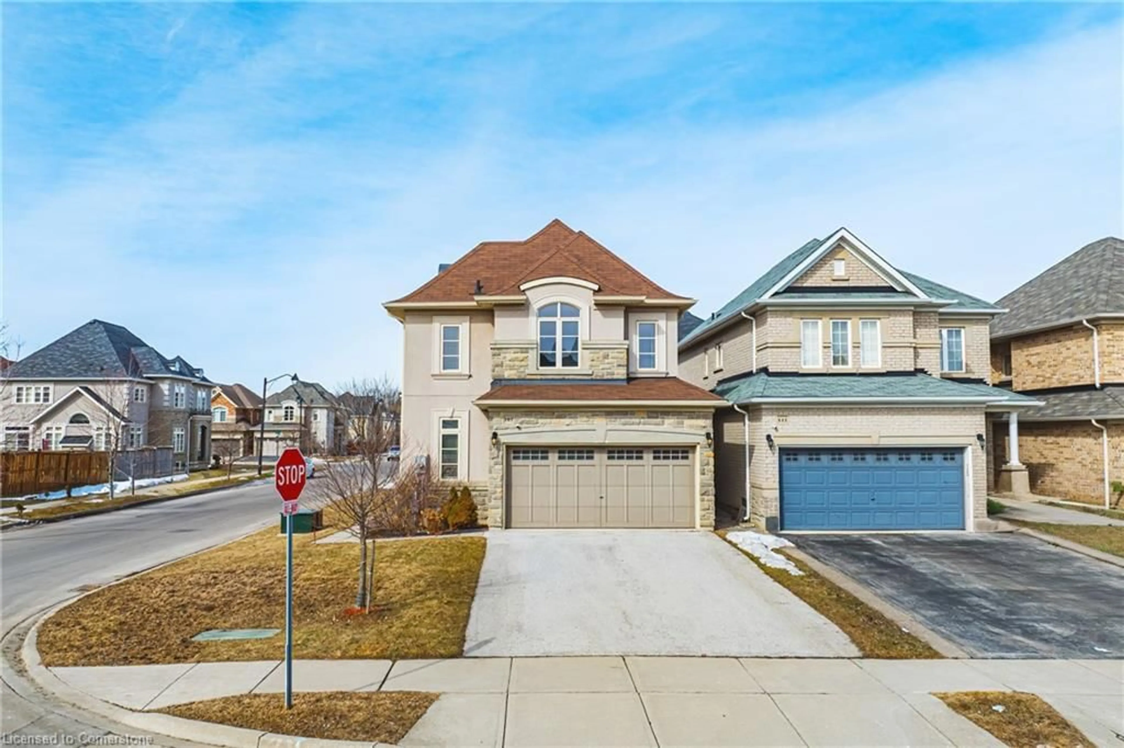 A pic from outside/outdoor area/front of a property/back of a property/a pic from drone, street for 107 Hazelton Ave, Hamilton Ontario L9B 0E9
