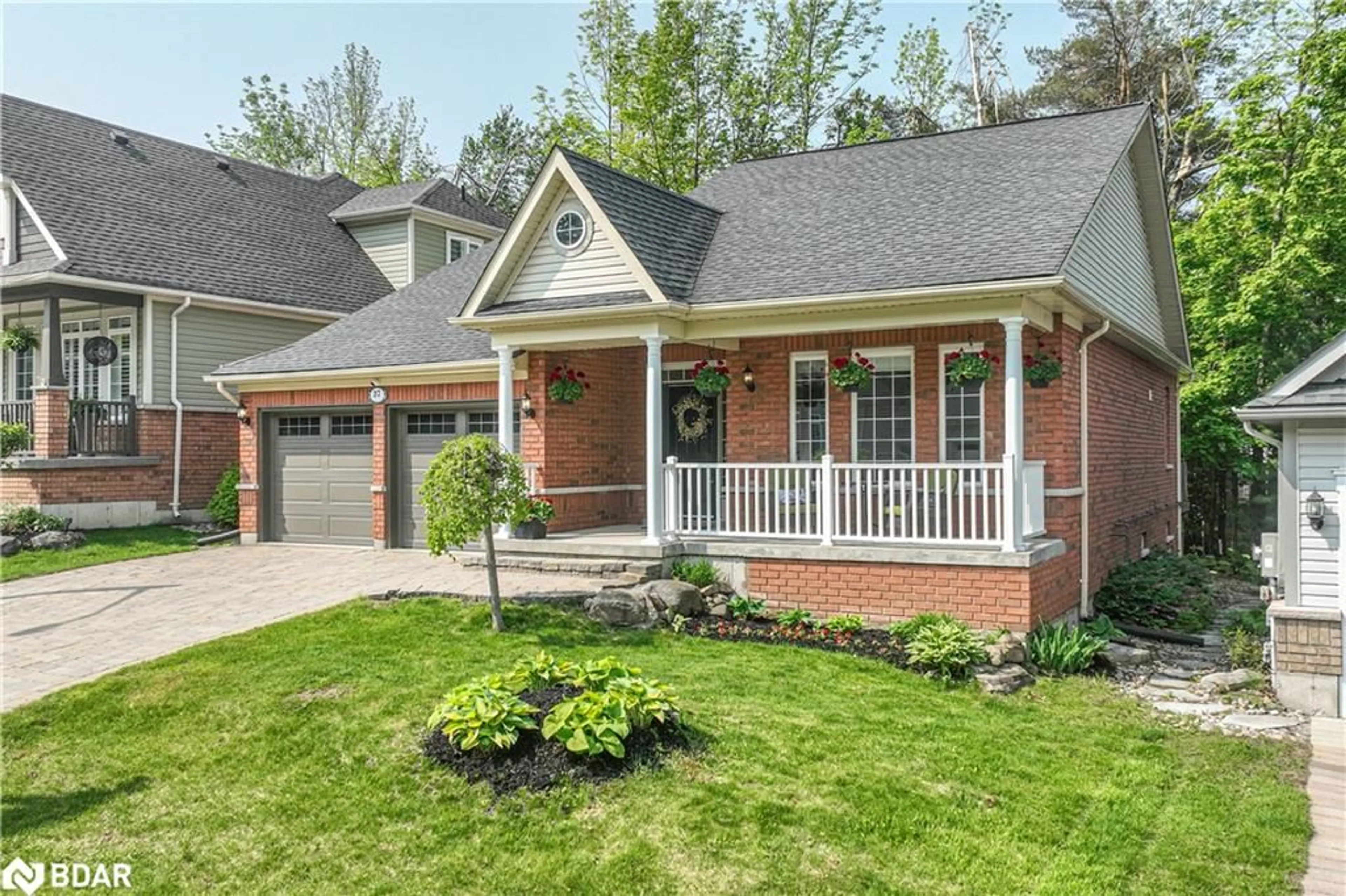 Home with brick exterior material, street for 37 Tanglewood Cres, Oro-Medonte Ontario L0L 2L0
