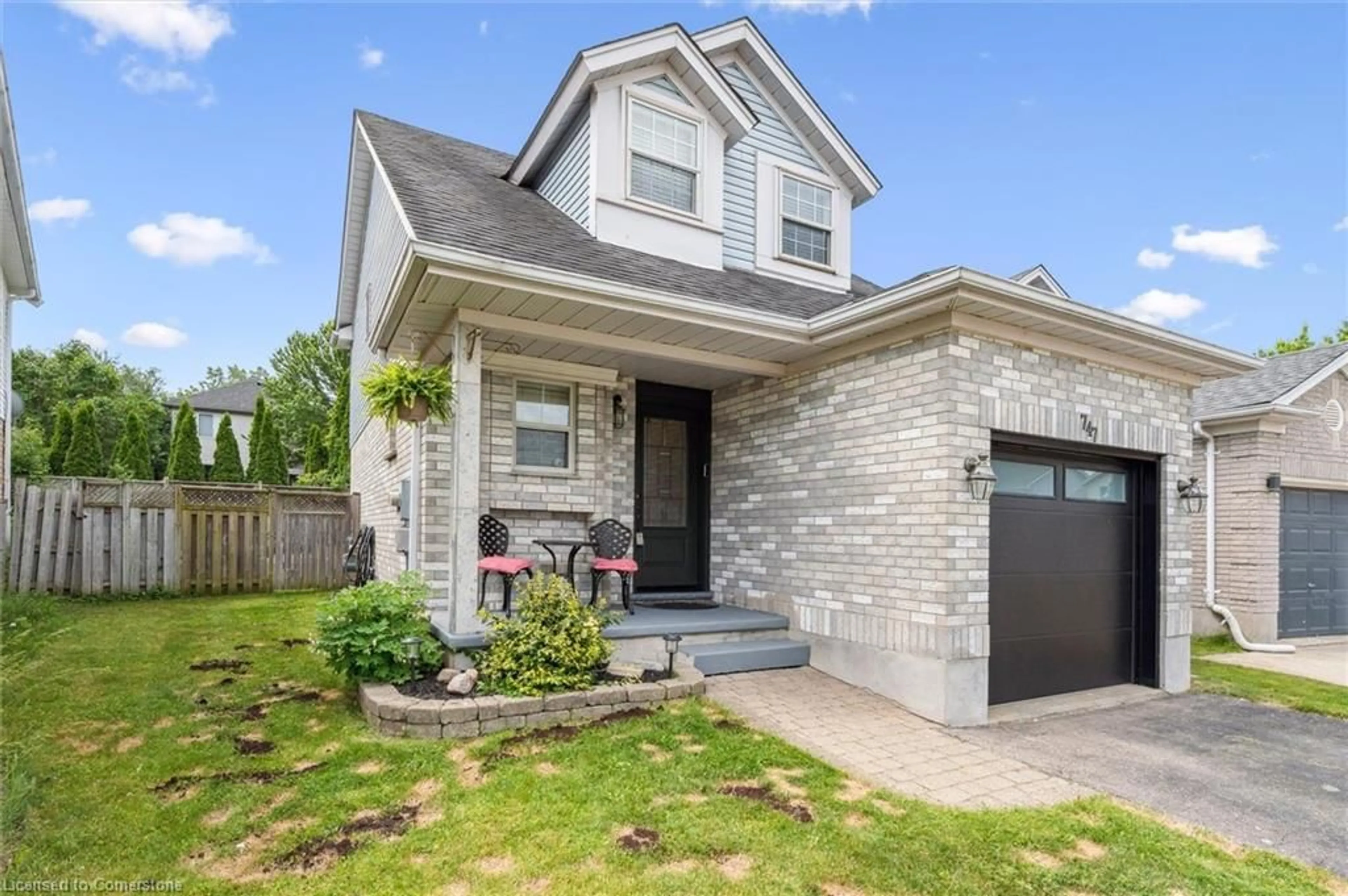 Home with brick exterior material, street for 747 Fairway Crt, Kitchener Ontario N2A 4B4