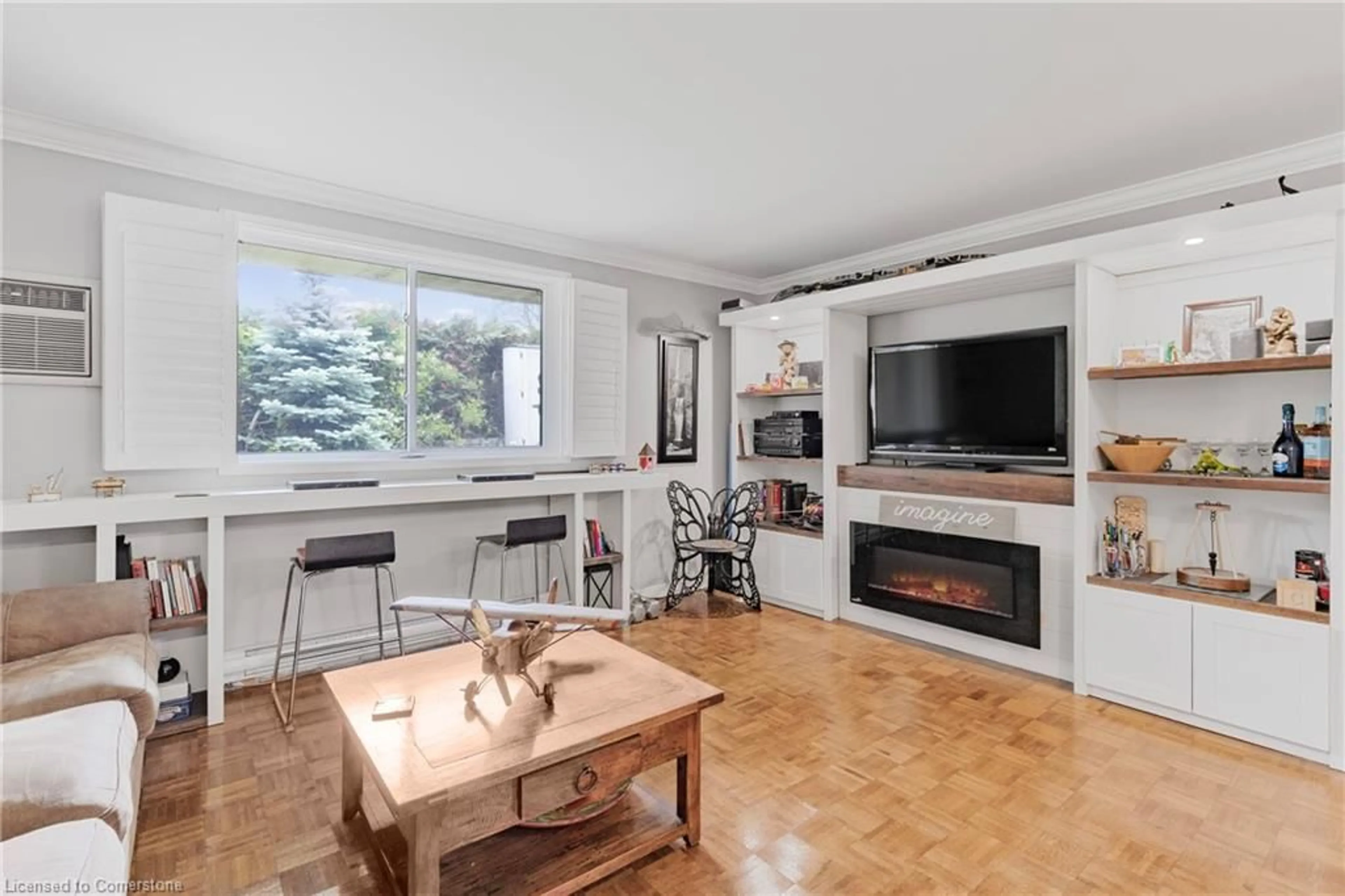Living room with furniture, unknown for 482 James St #104, Hamilton Ontario L8L 1J1