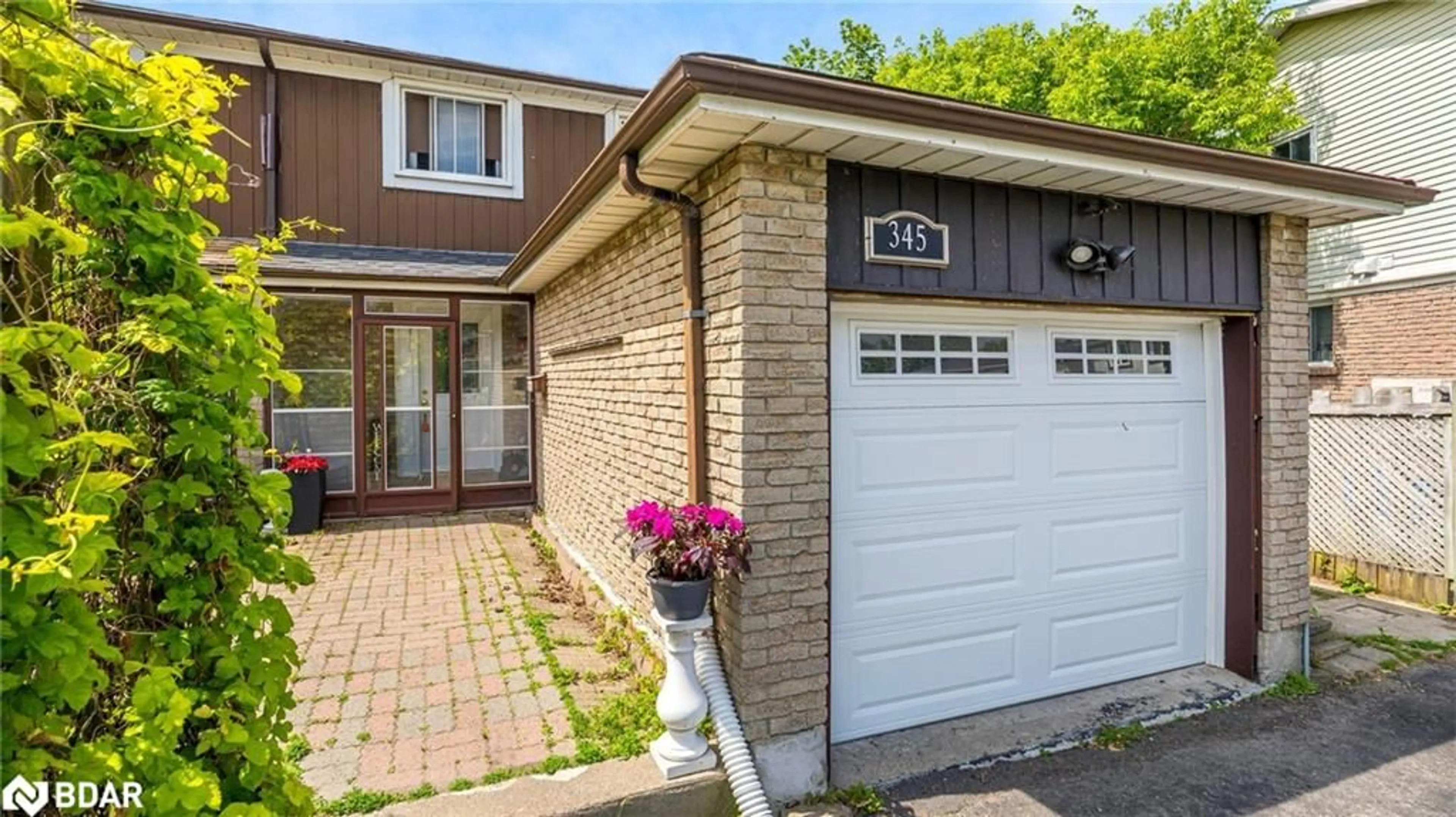 Home with brick exterior material, street for 345 Killarney Crt, Oshawa Ontario L1J 6C6