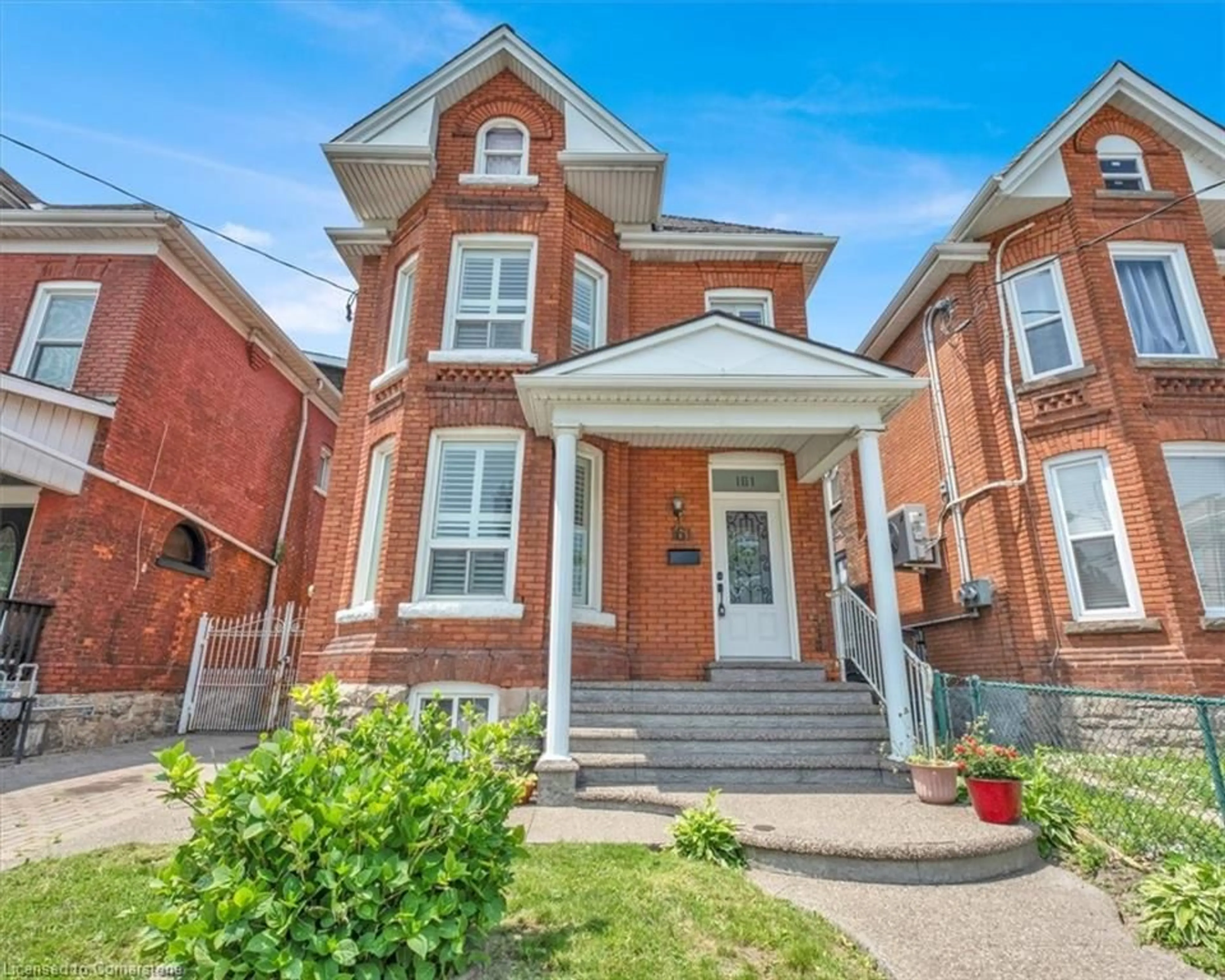 Home with brick exterior material, street for 161 Wentworth St, Hamilton Ontario L8L 5V6