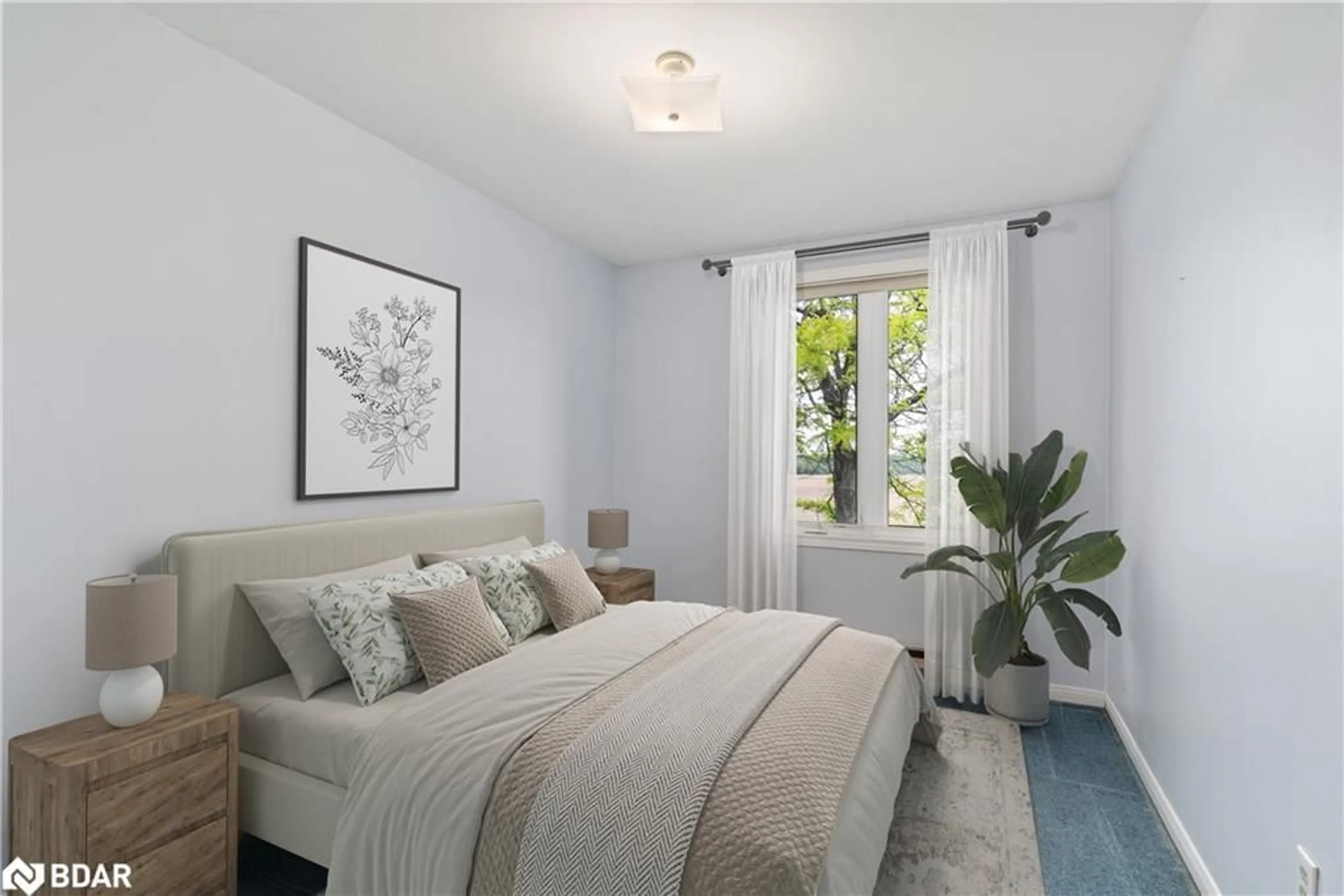 Bedroom with bed, unknown for 1 Robert Blvd, Hillsdale Ontario L0L 1V0