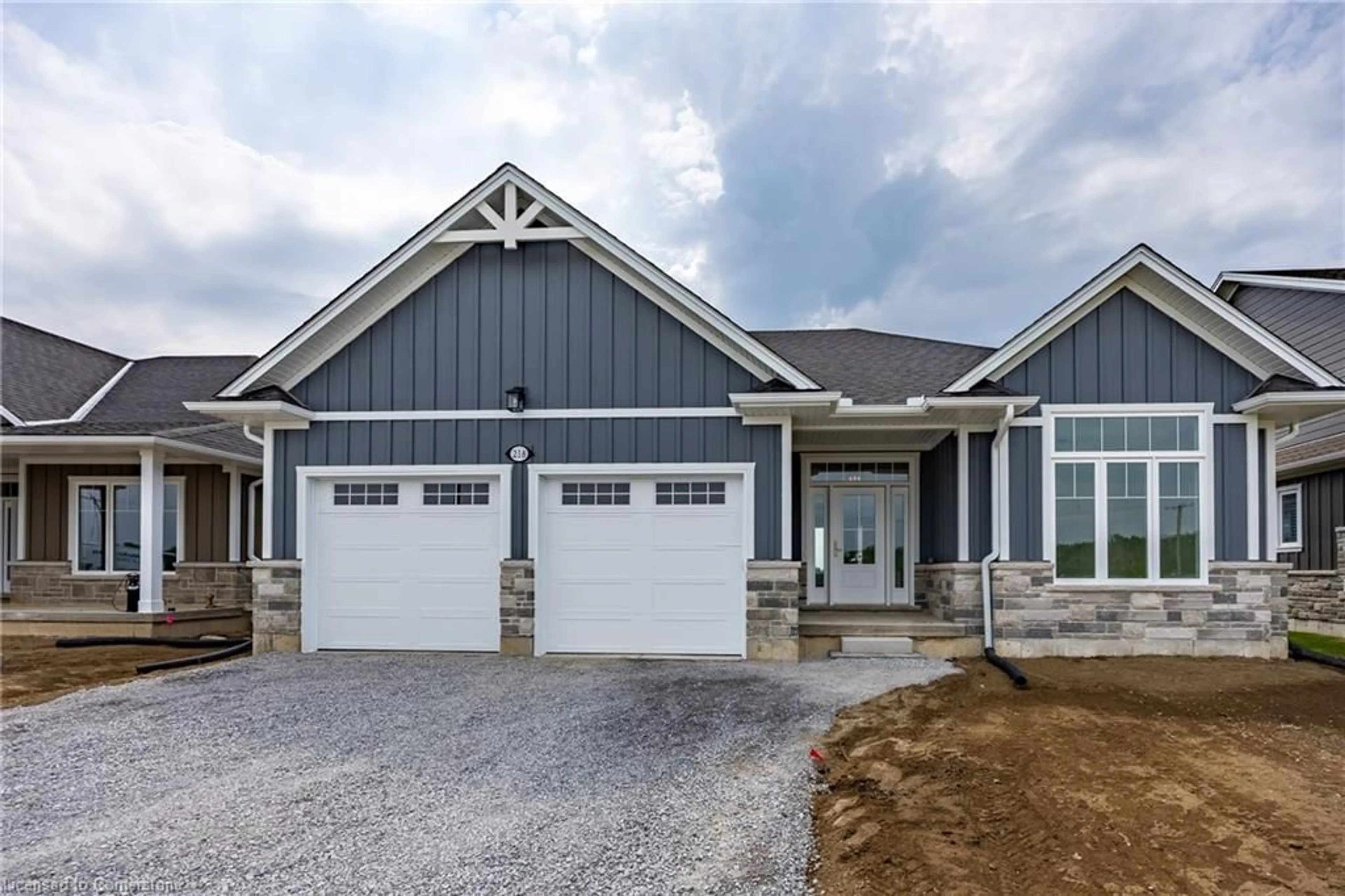Home with brick exterior material, street for 218 Schooner Dr, Port Dover Ontario N0A 1N3