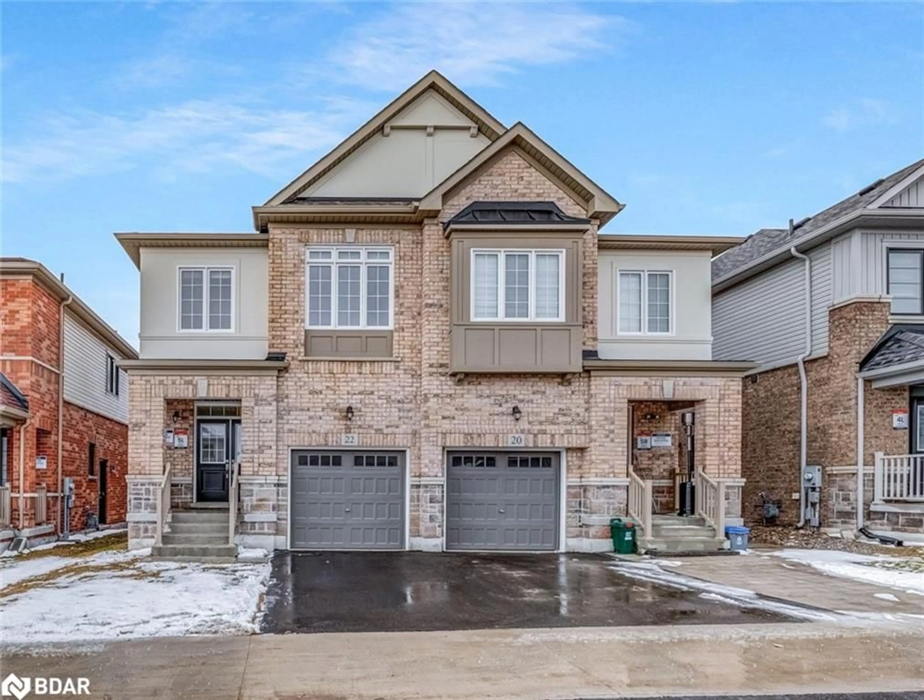 Home with brick exterior material, street for 22 Greer St, Barrie Ontario L9S 2Z5