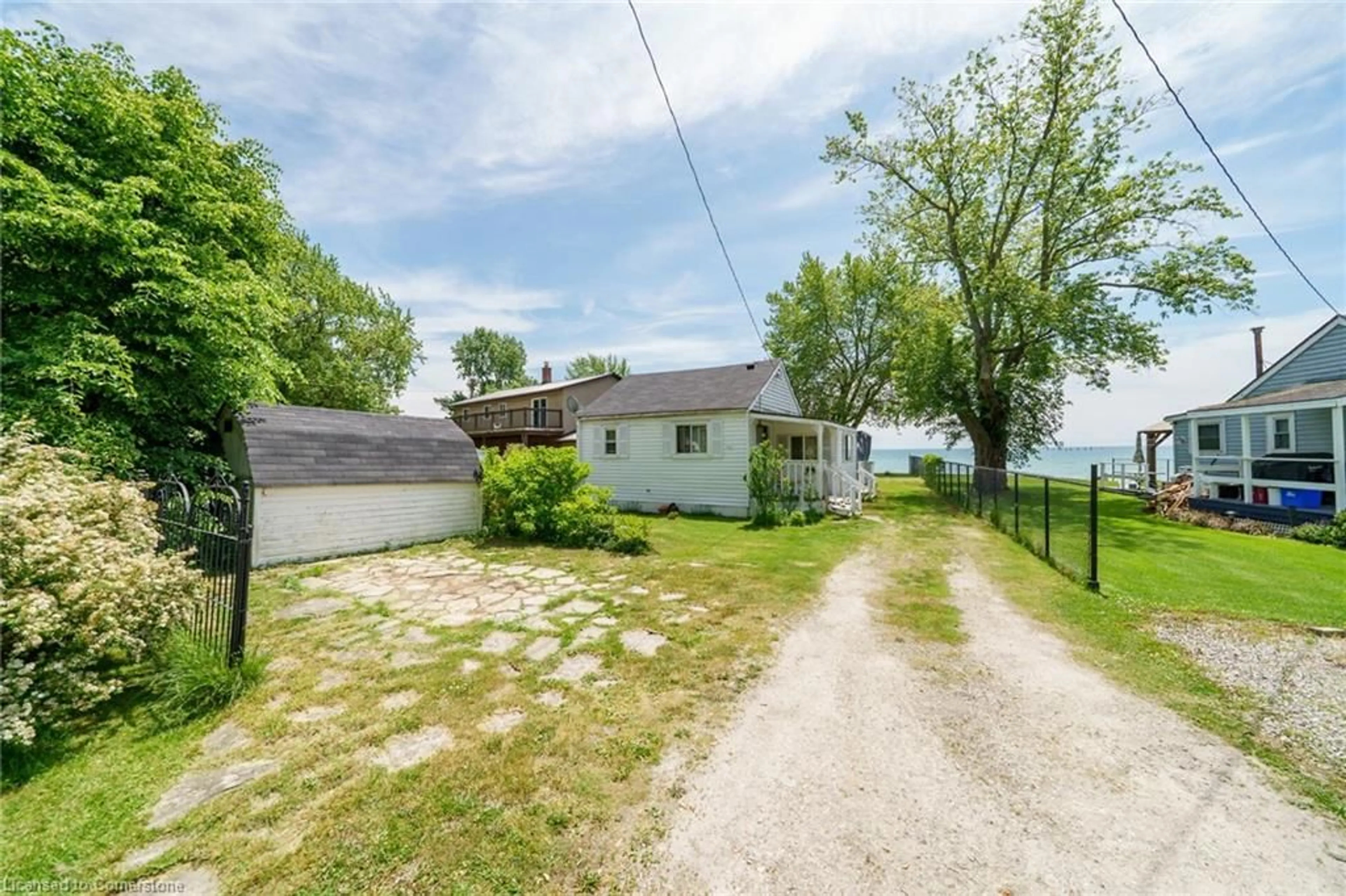 A pic from outside/outdoor area/front of a property/back of a property/a pic from drone, water/lake/river/ocean view for 976 Lakeshore Rd, Selkirk Ontario N0A 1P0