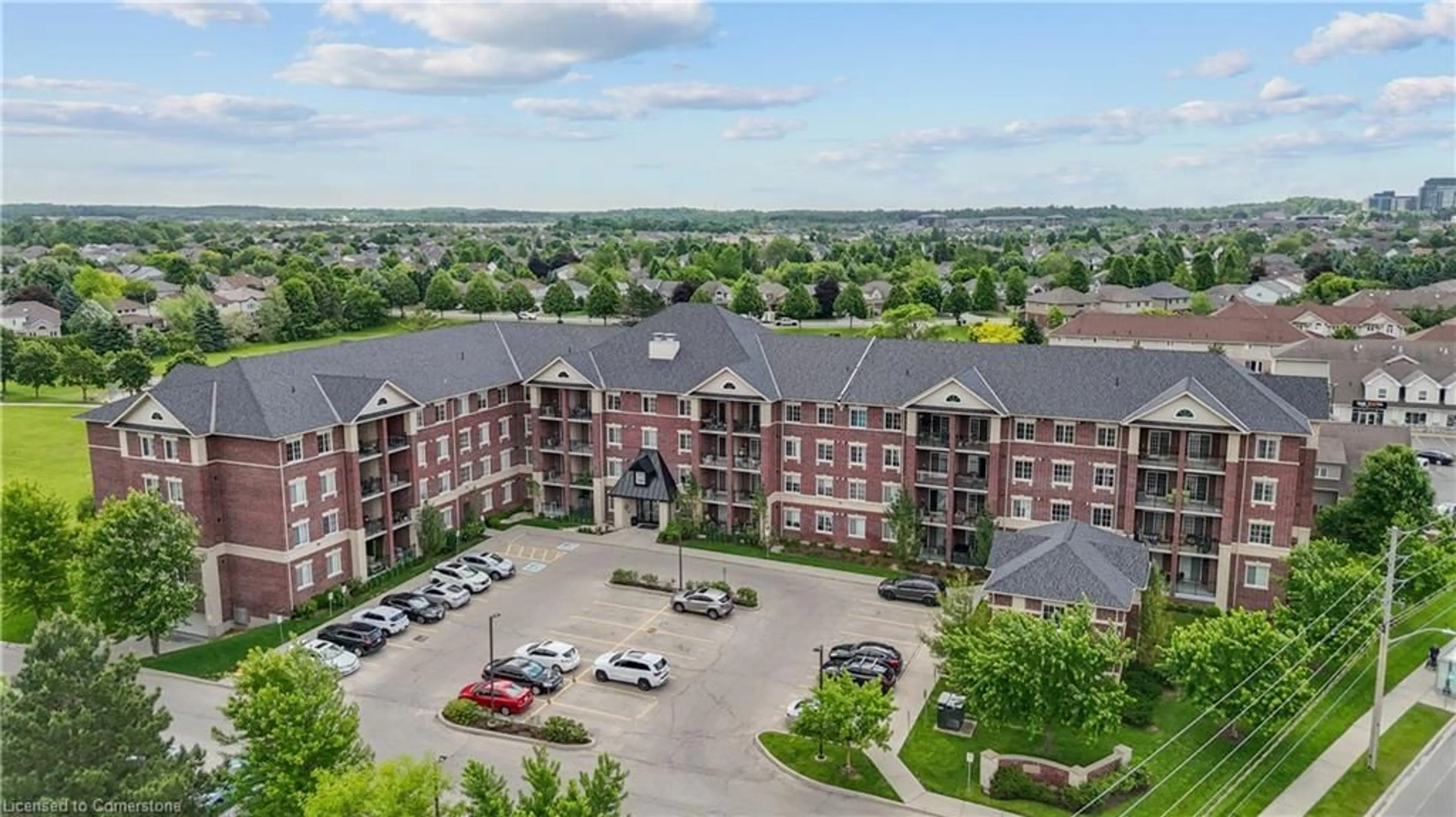A pic from outside/outdoor area/front of a property/back of a property/a pic from drone, building for 1440 Gordon St #317, Guelph Ontario N1L 1C8
