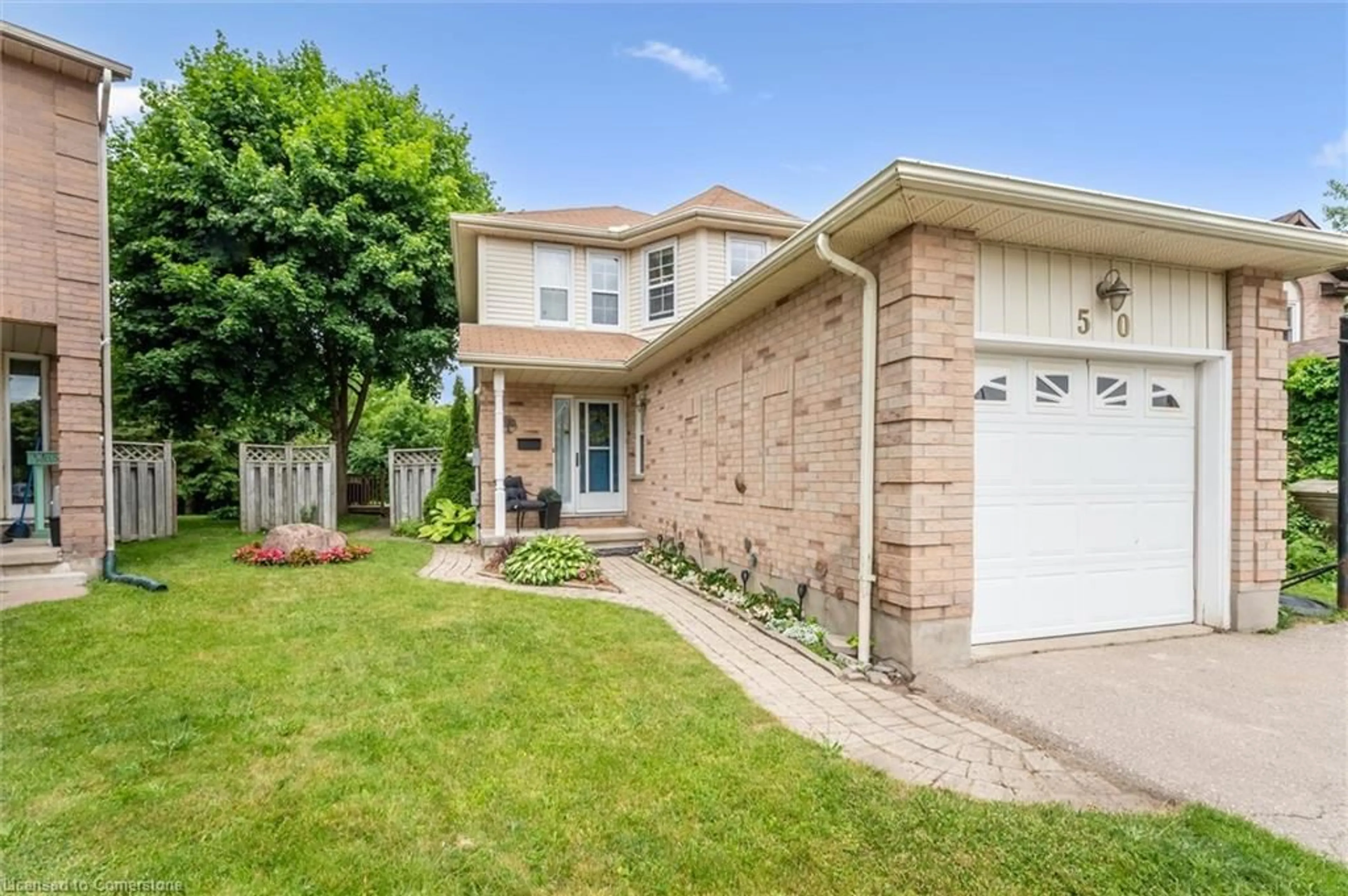 Home with brick exterior material, street for 50 Lynnhaven Crt, Kitchener Ontario N2M 5L8