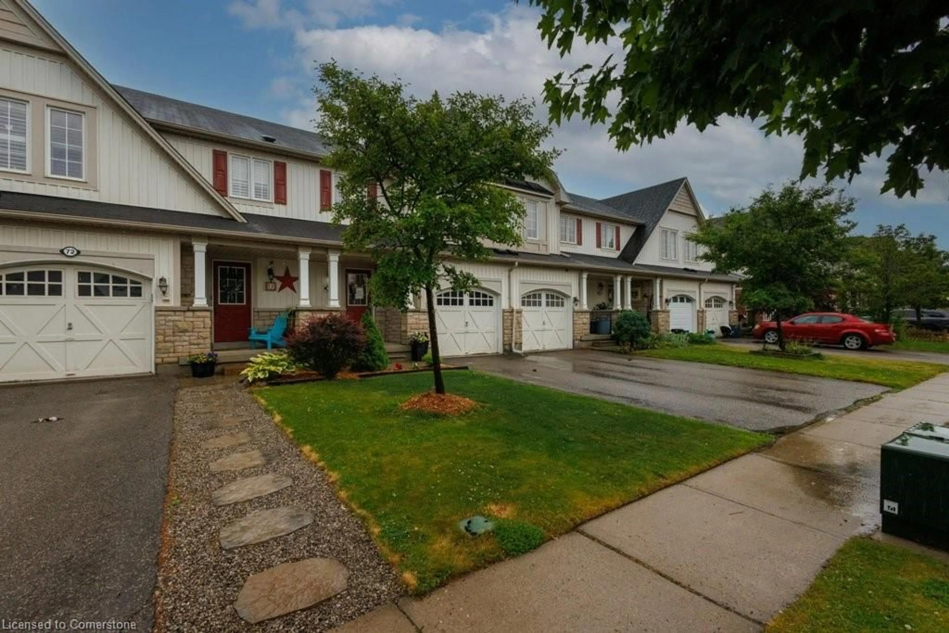 A pic from outside/outdoor area/front of a property/back of a property/a pic from drone, street for 70 Duncan Ave, Brantford Ontario N3T 0C4