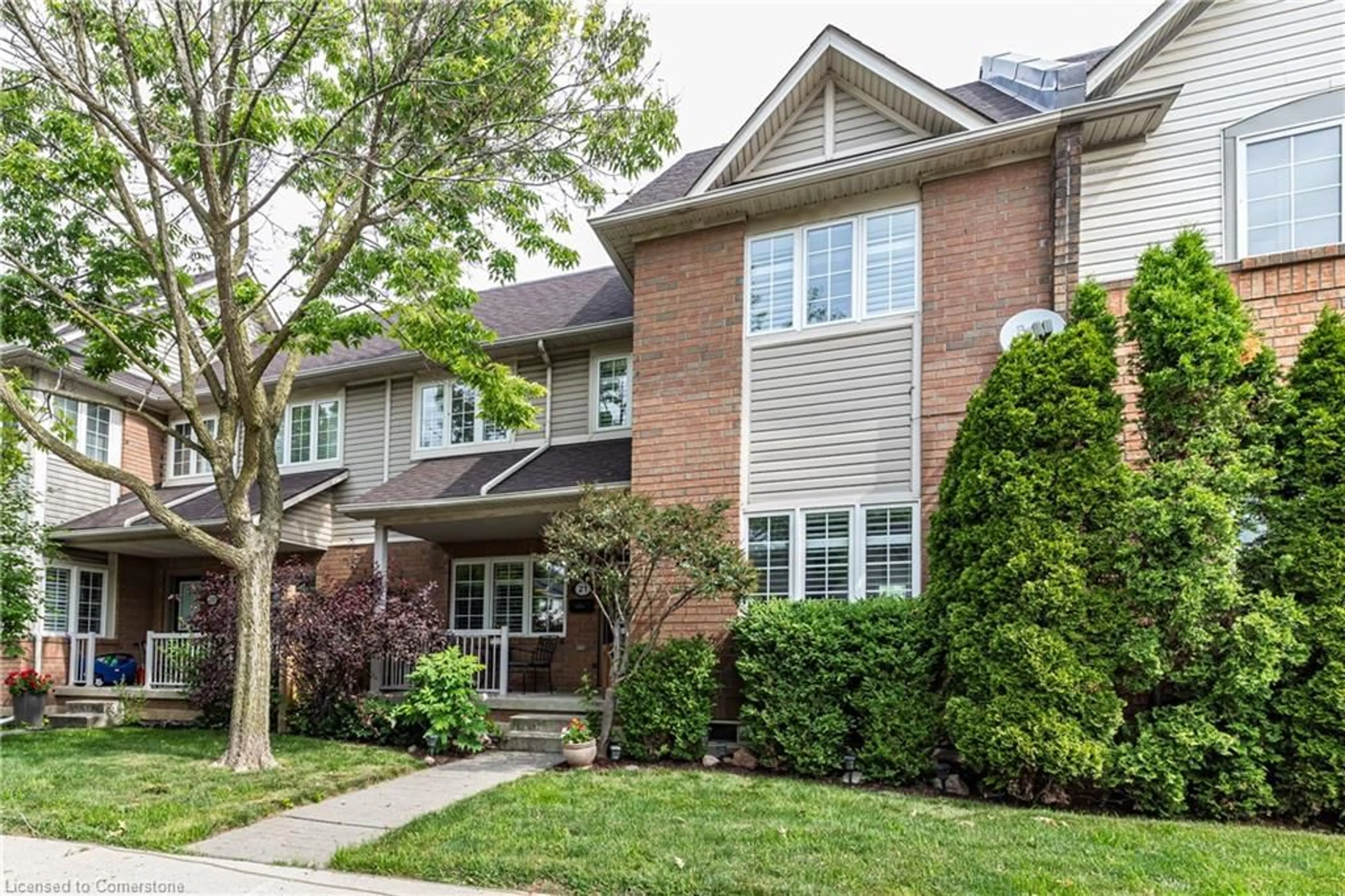 Home with brick exterior material, street for 100 Beddoe Dr #21, Hamilton Ontario L8P 4Z2