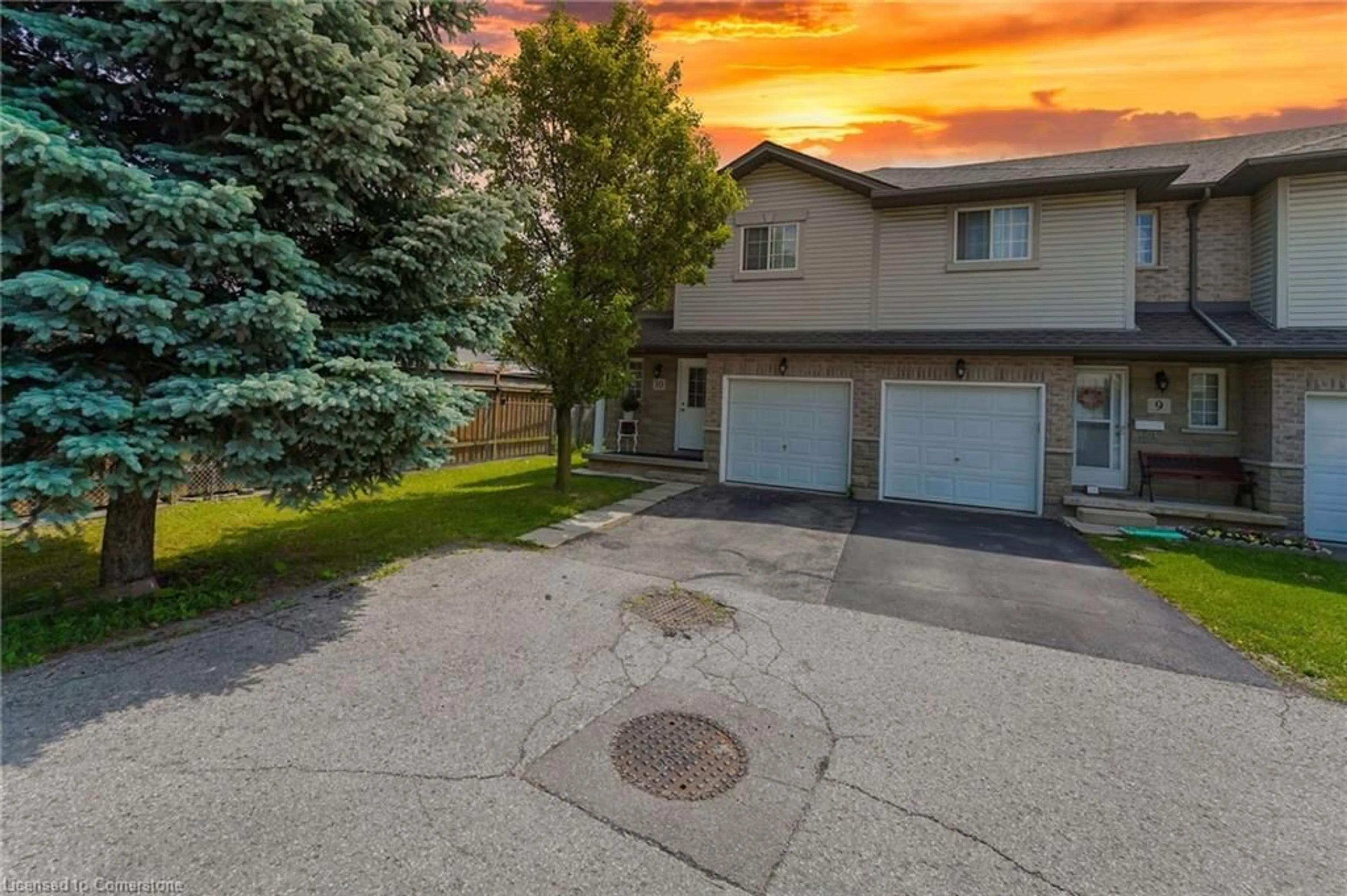 A pic from outside/outdoor area/front of a property/back of a property/a pic from drone, street for 1523 Upper Gage Ave #10, Hamilton Ontario L8W 1E6