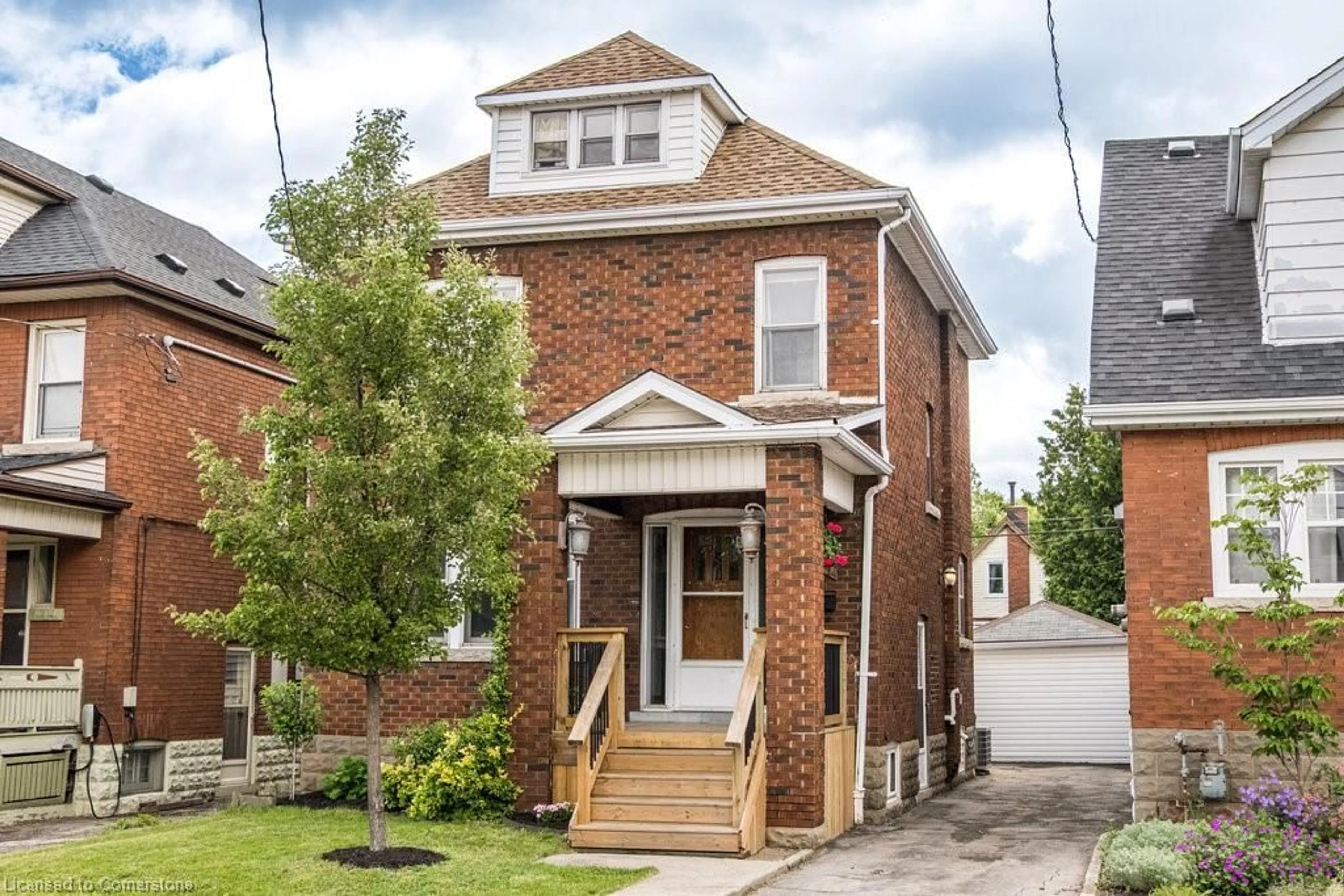 Home with brick exterior material, street for 115 Province St, Hamilton Ontario L8K 2L2