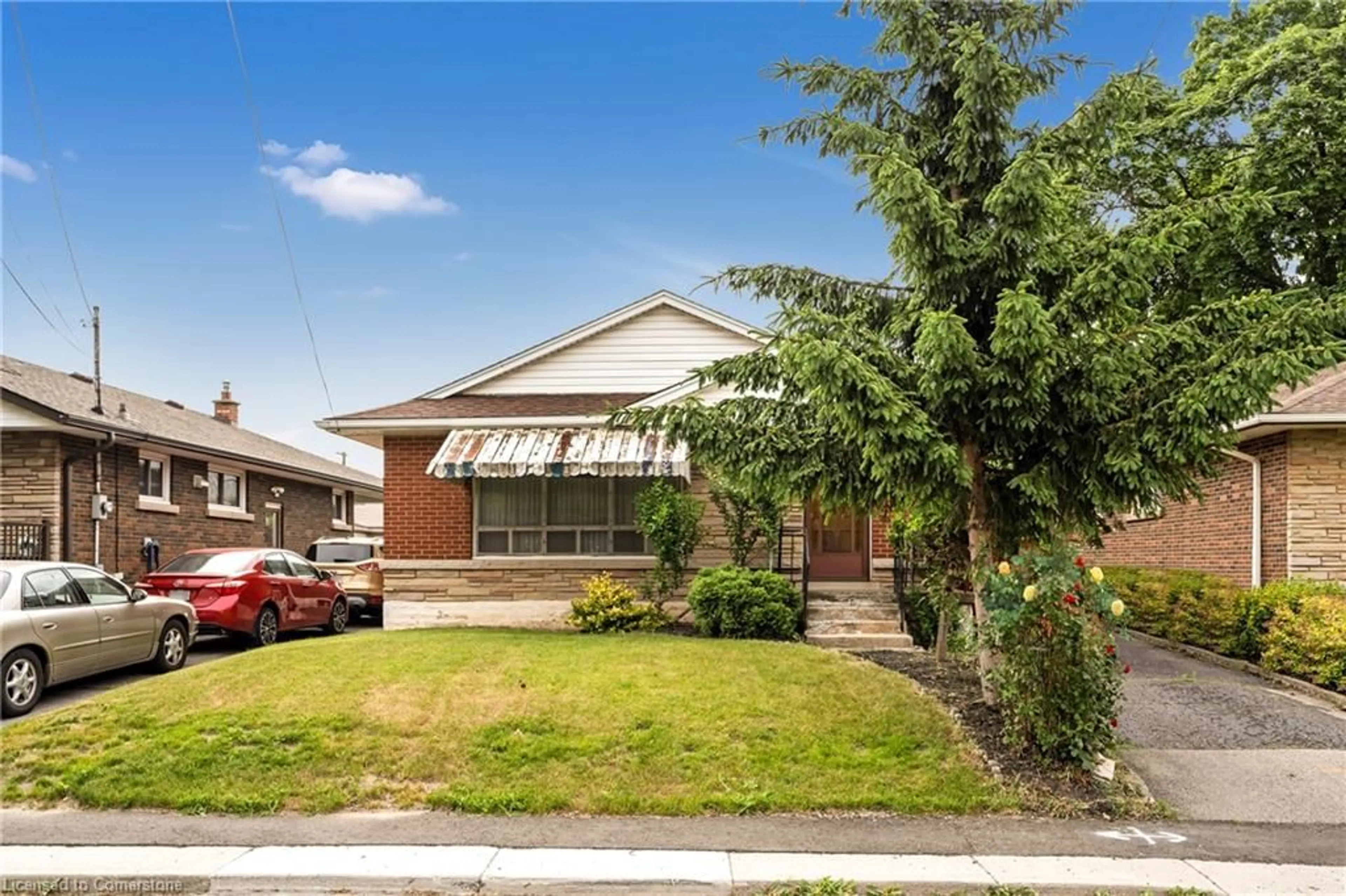 Home with brick exterior material, street for 45 East 17th St, Hamilton Ontario L9A 4L9