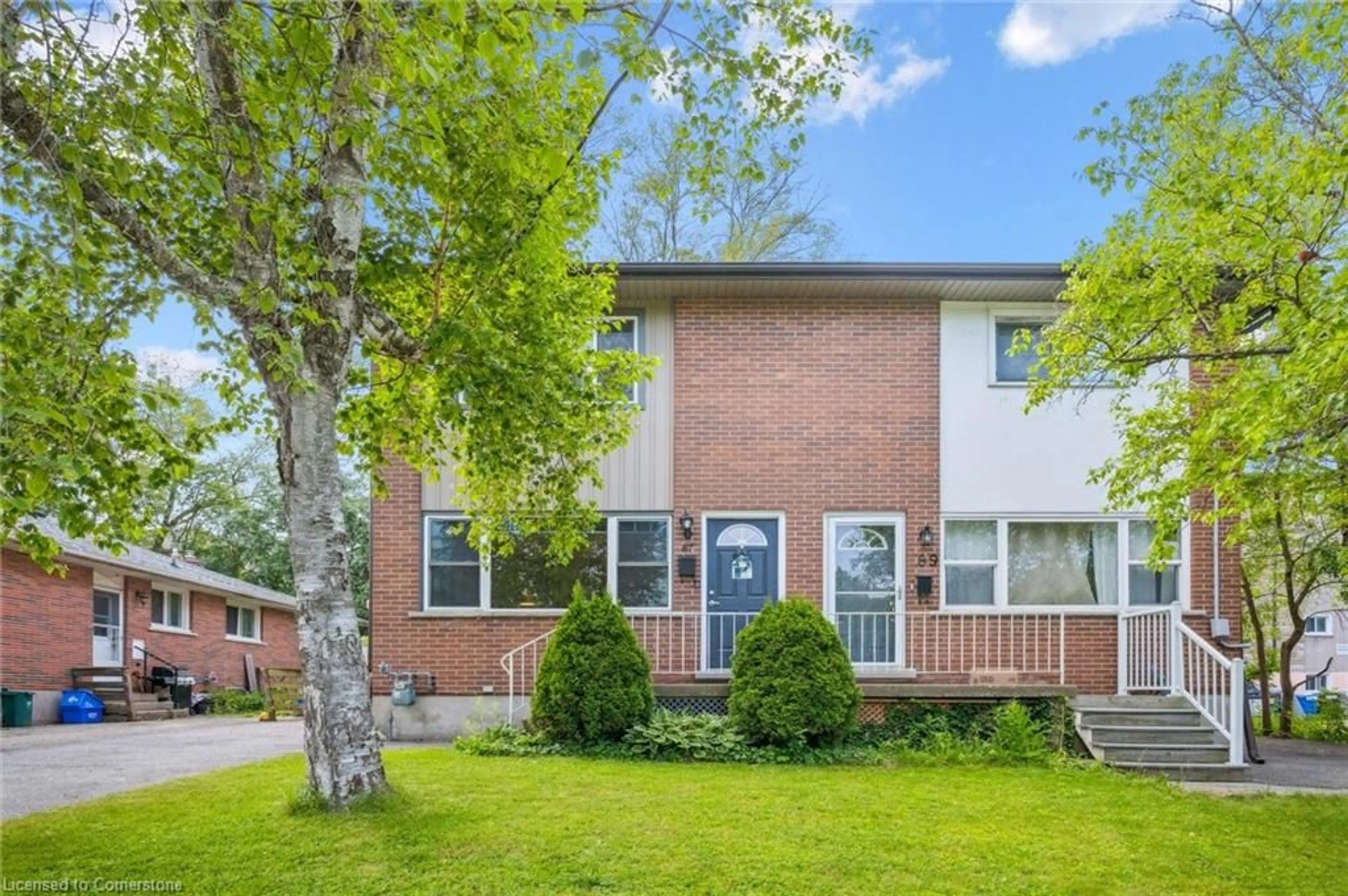 Home with brick exterior material, street for 87 Barbara Cres, Kitchener Ontario N2M 4N3