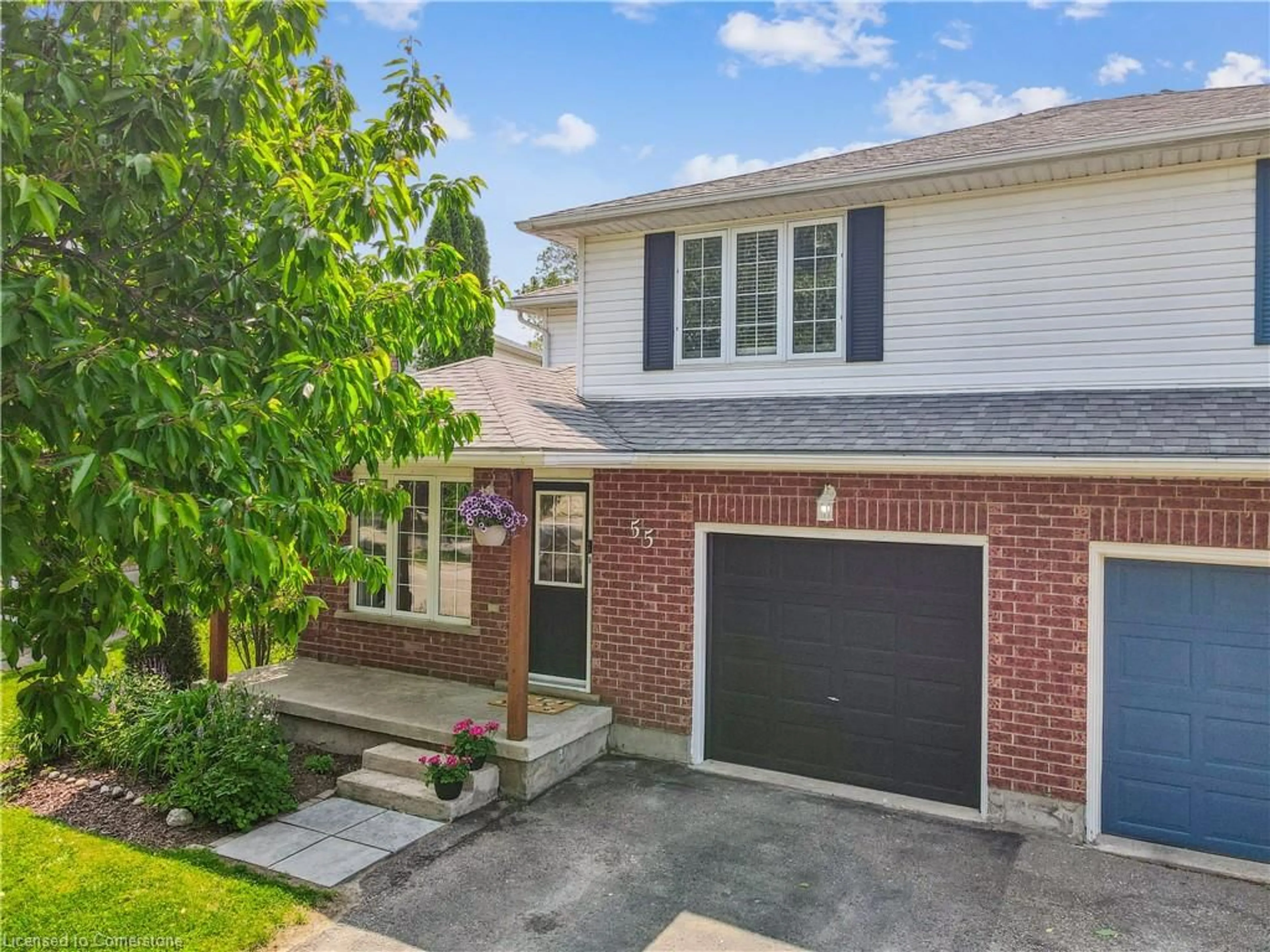 Home with brick exterior material, street for 55 Schueller St, Kitchener Ontario N2K 3W2