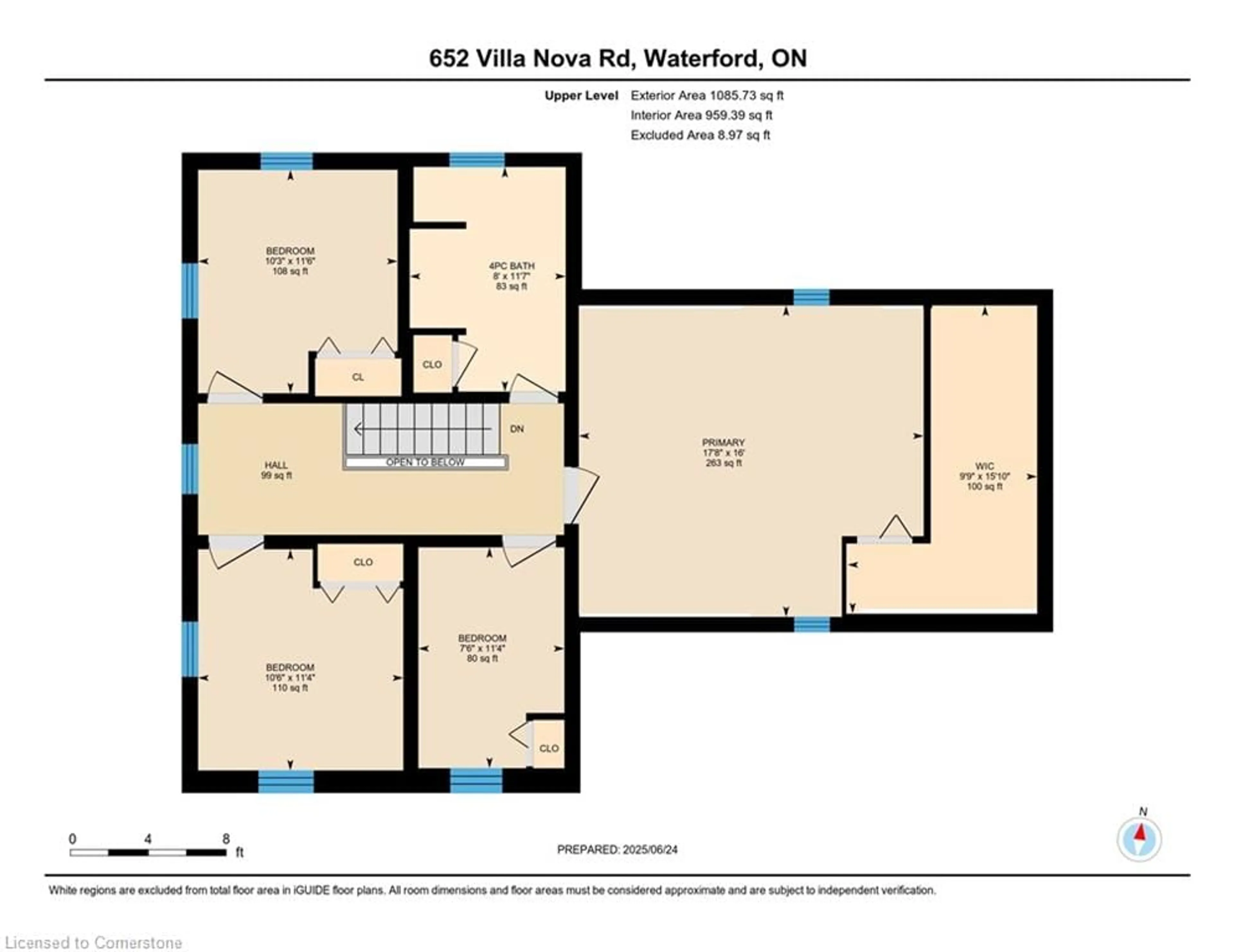 Floor plan for 652 Villanova Rd, Villa Nova Ontario N0E 1Y0