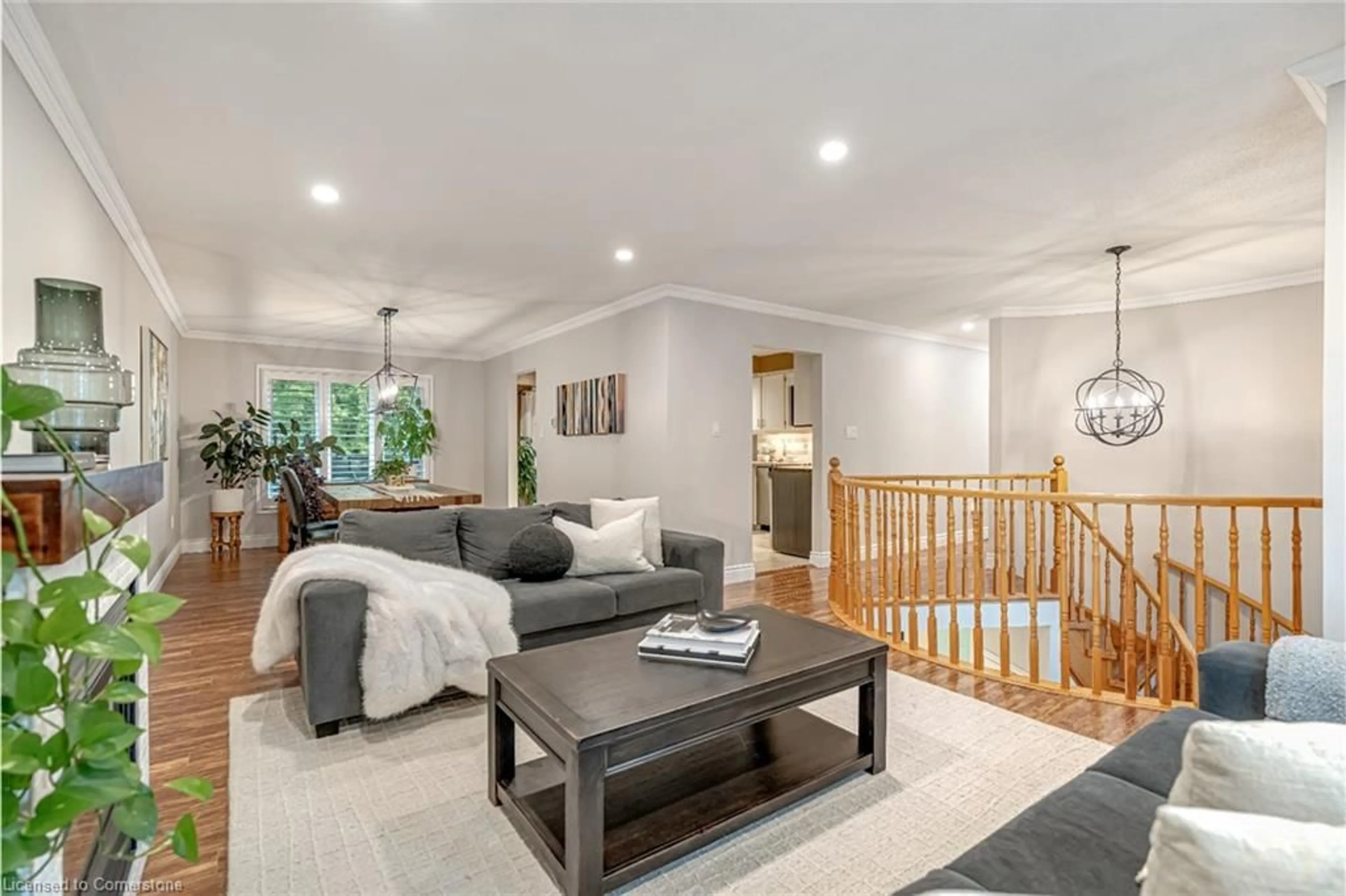 Living room with furniture, unknown for 207 Williamson Dr, Caledonia Ontario N3W 1A5