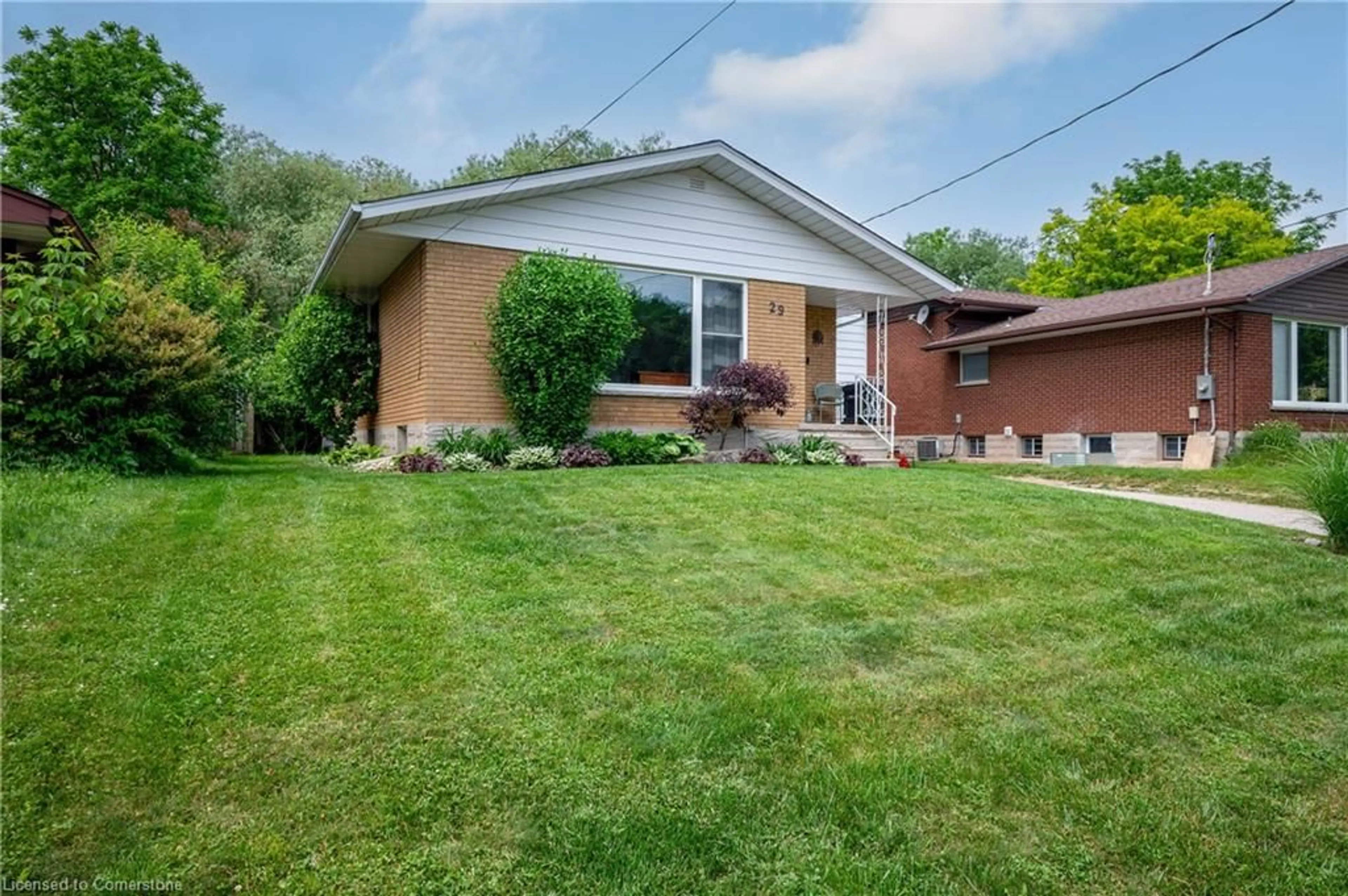 Home with brick exterior material, street for 29 Ruskview Rd, Kitchener Ontario N2M 4S1