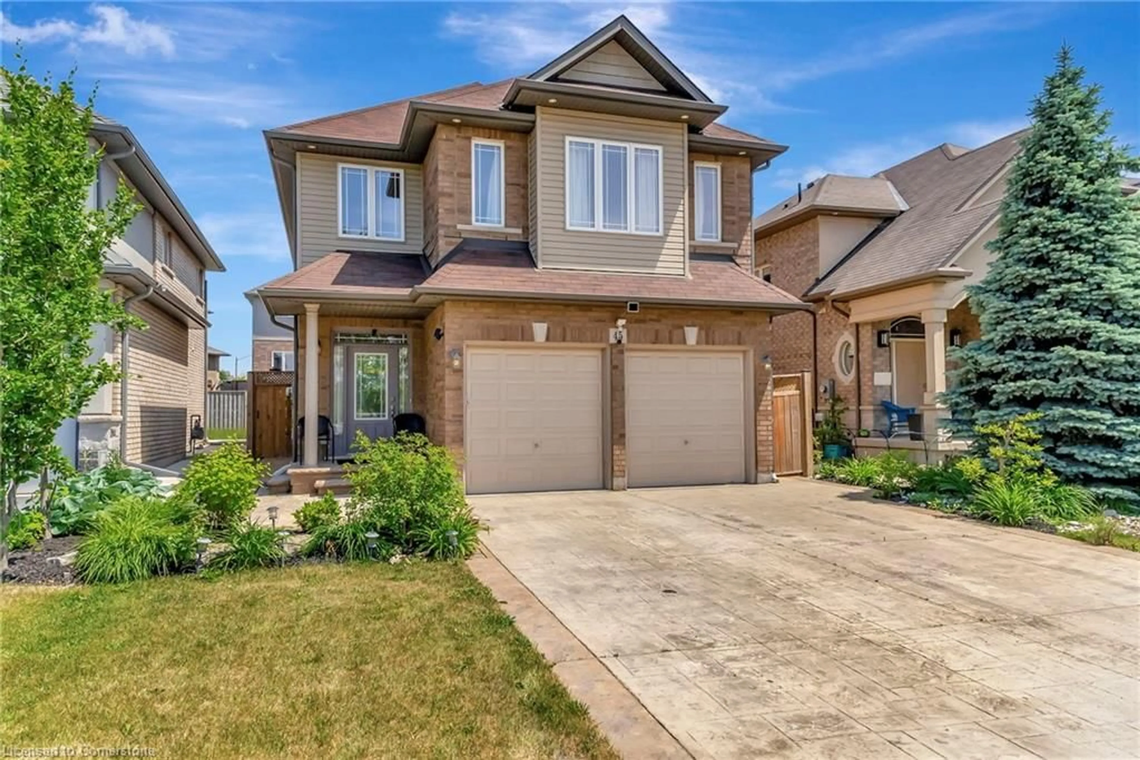 Home with brick exterior material, street for 45 Fletcher Rd, Stoney Creek Ontario L0R 1P0