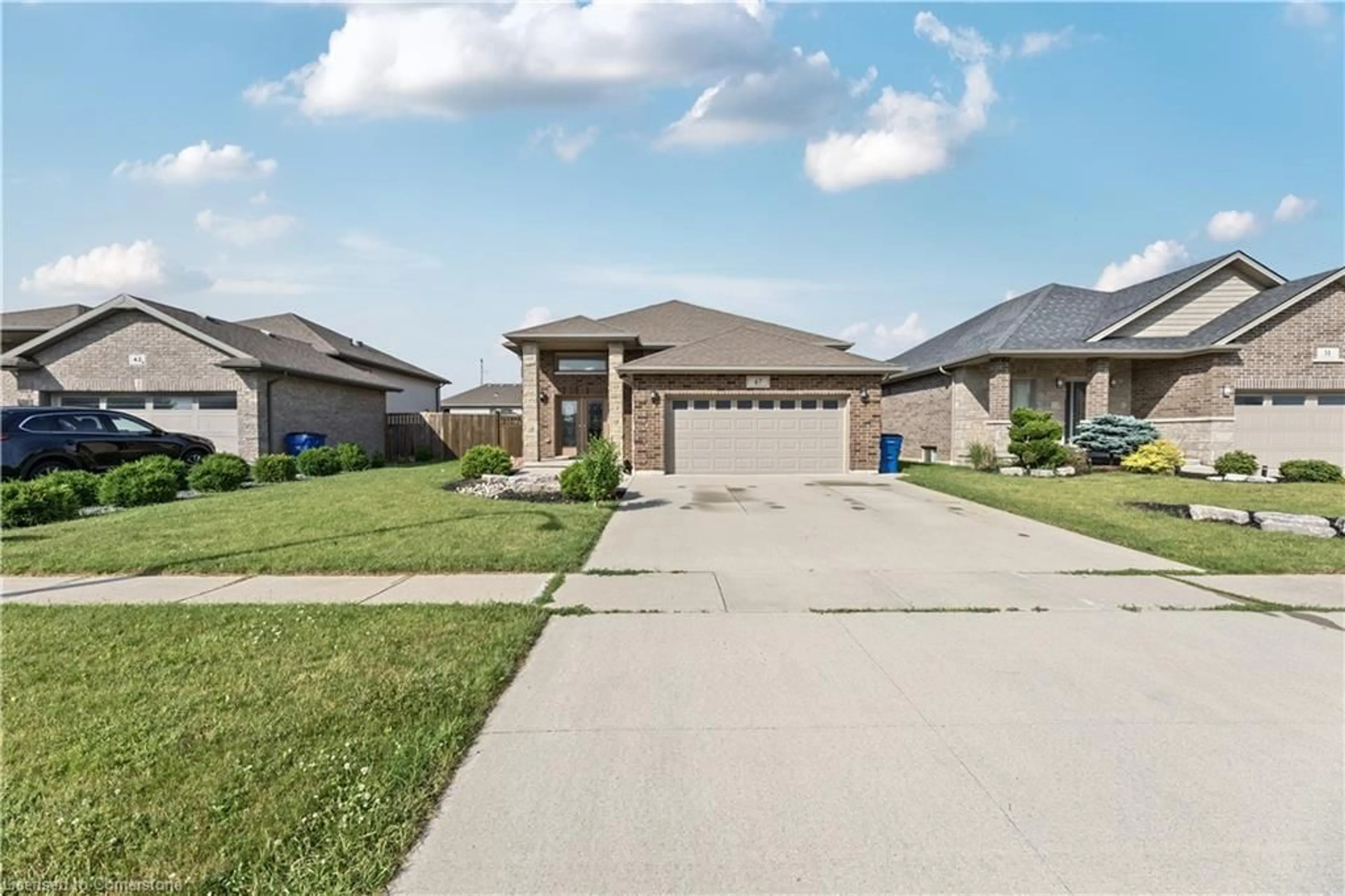 Home with brick exterior material, street for 47 Molengraaf Way, Chatham Ontario N7M 0A1
