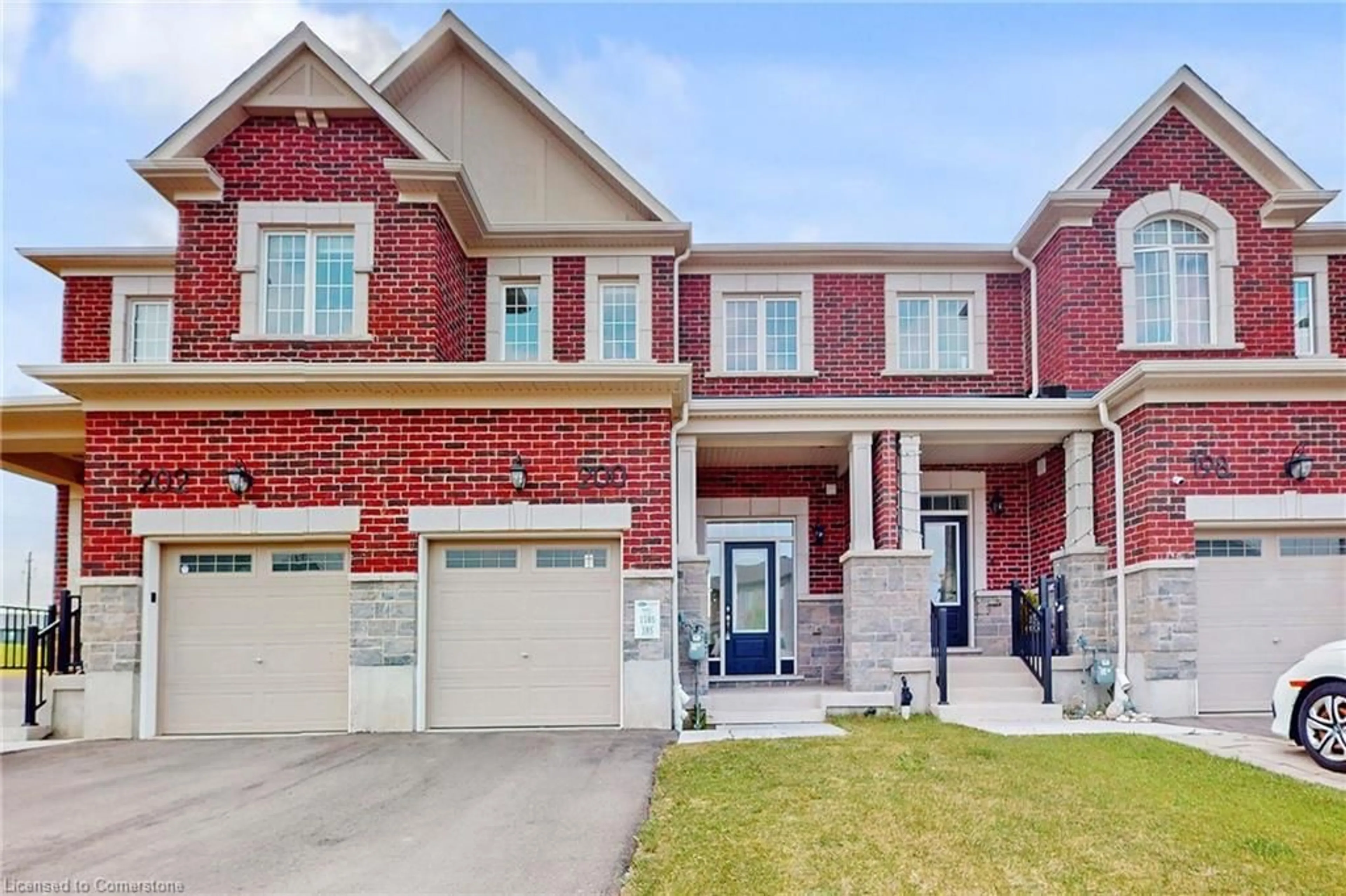 Home with brick exterior material, street for 200 Histand Trail, Kitchener Ontario N2R 0S3