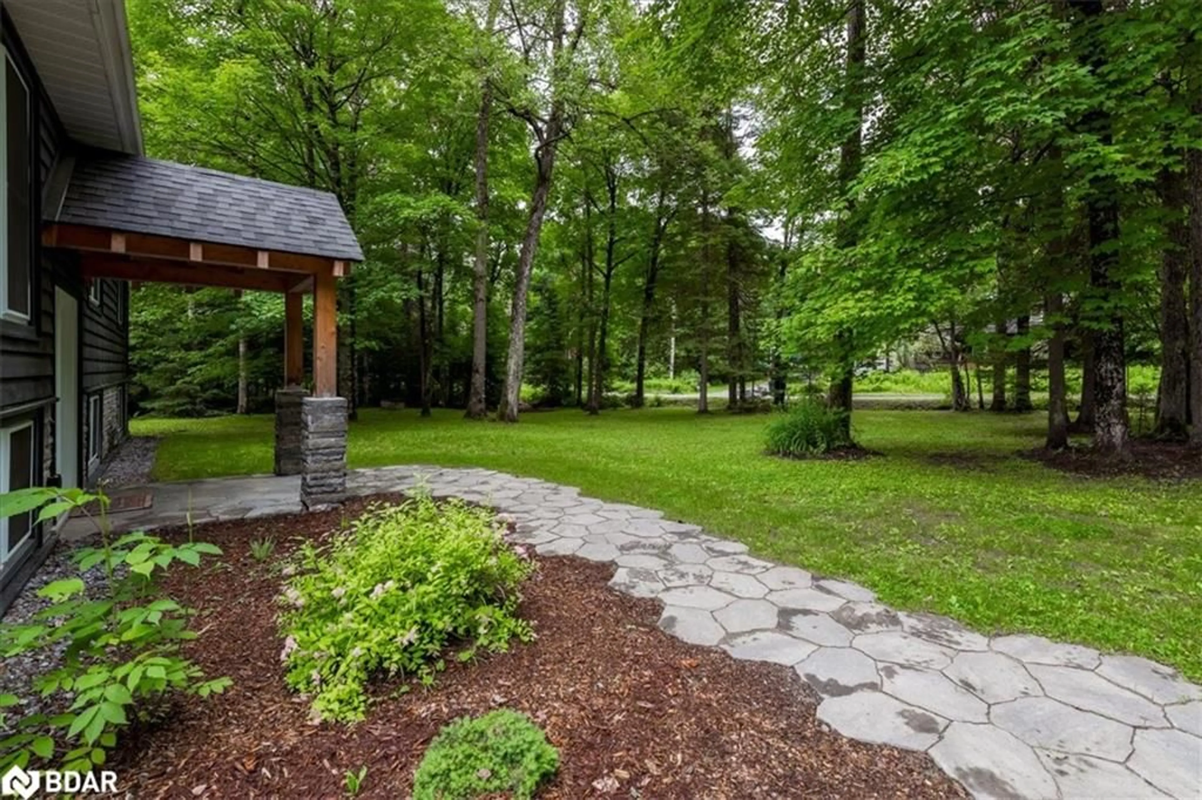 Patio, forest/trees view for 682 Stephenson Road 2 Rd, Port Sydney Ontario P0B 1L0
