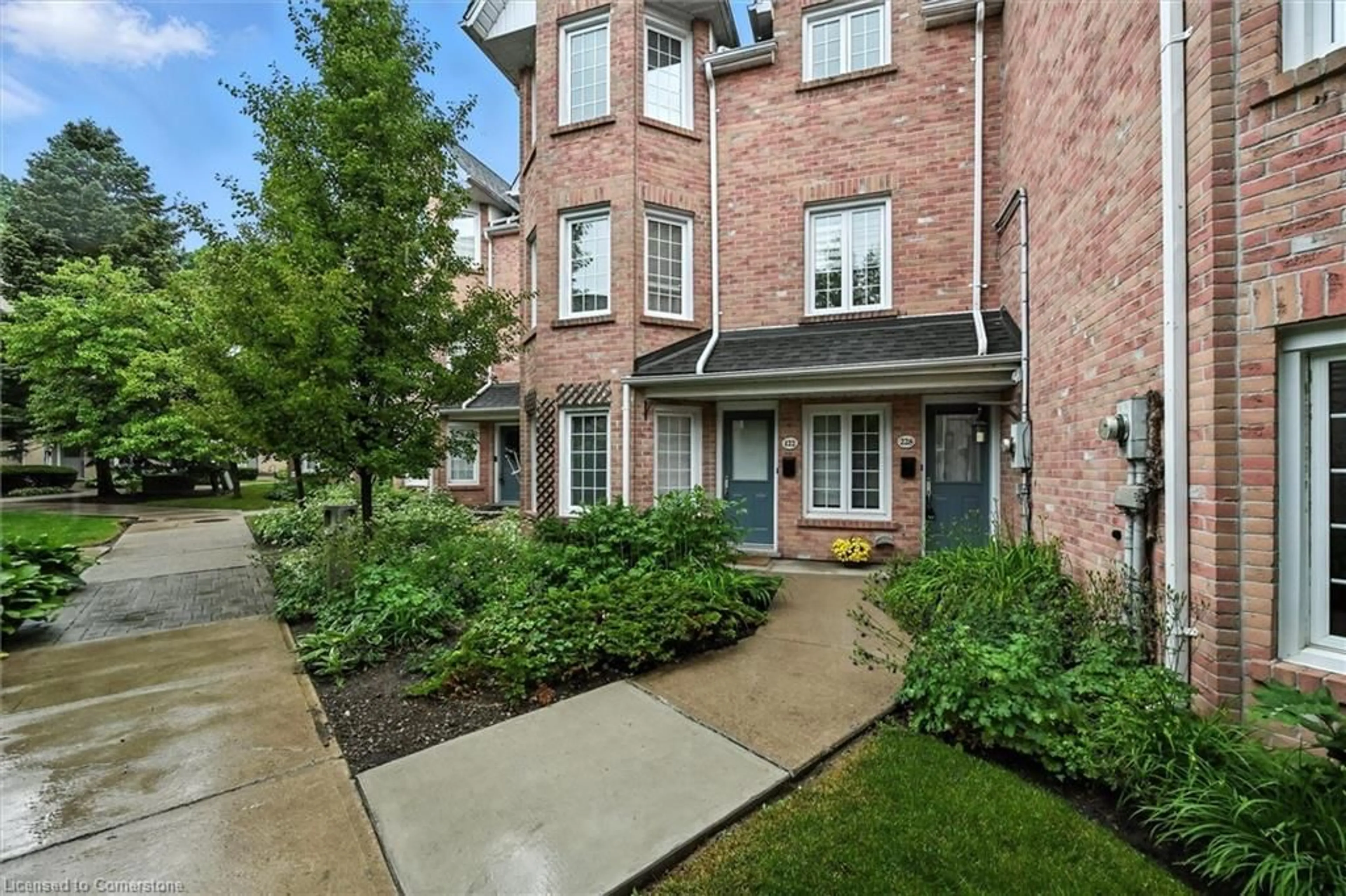 Patio, street for 2110 Cleaver Ave #228, Burlington Ontario L7M 3Z4