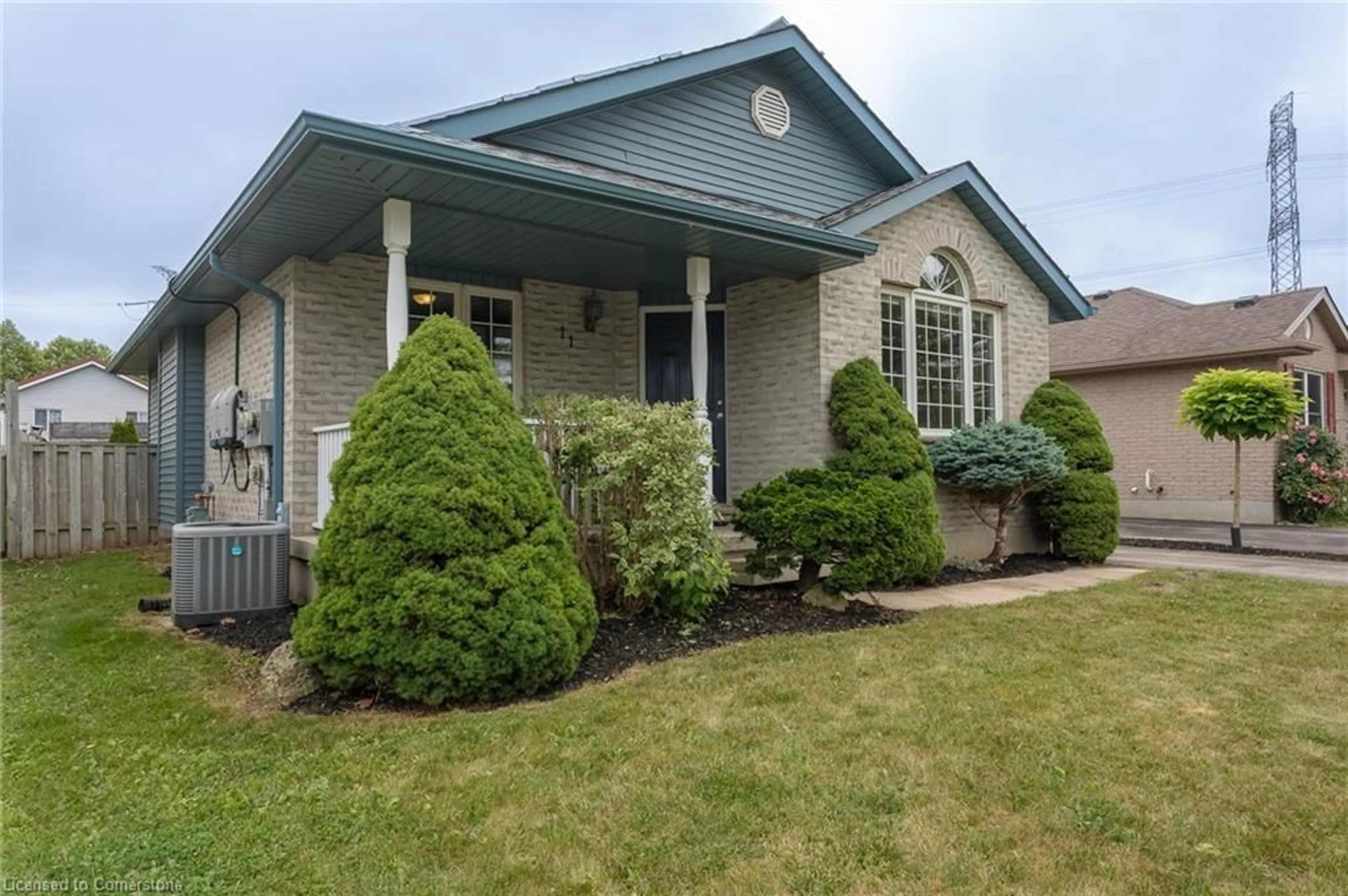 Home with vinyl exterior material, street for 11 Goldenrod Crt, St. Thomas Ontario N5P 4M7