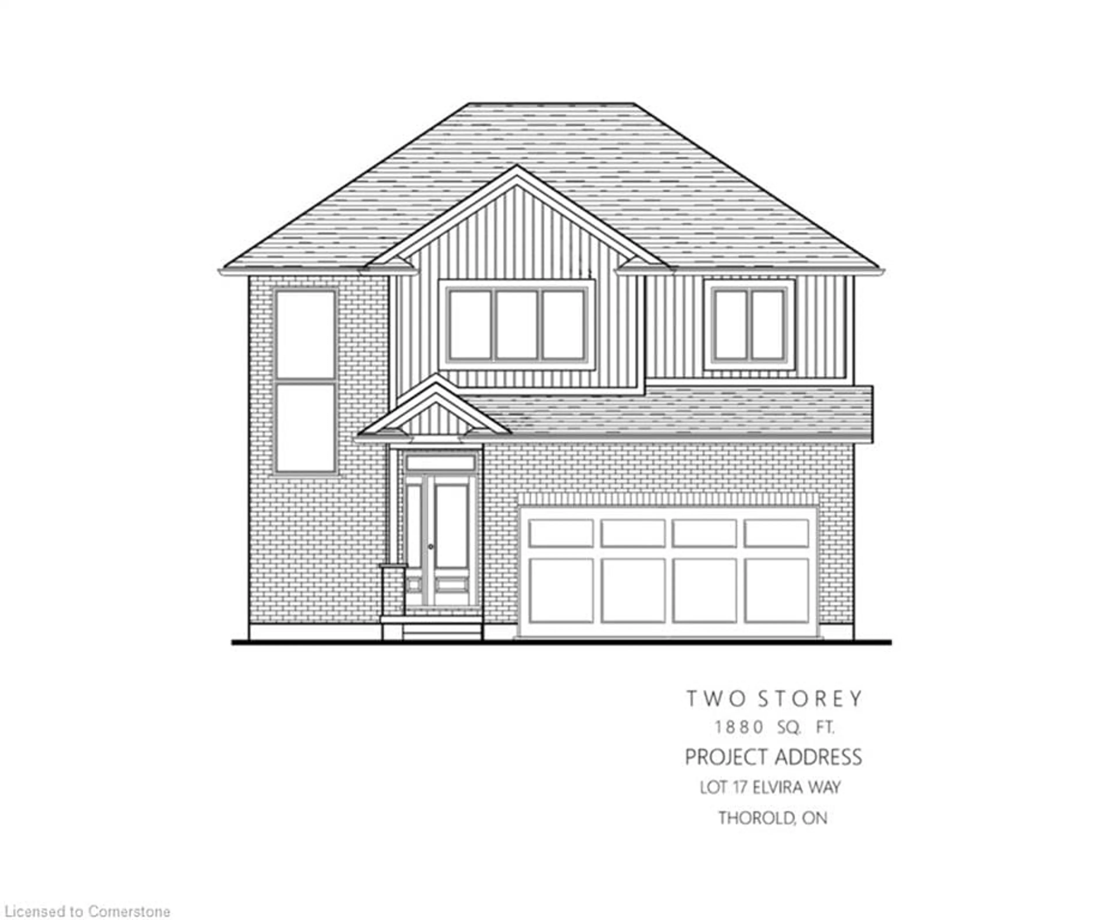 Floor plan for 6 Elvira Way, Thorold Ontario L2V 0M7