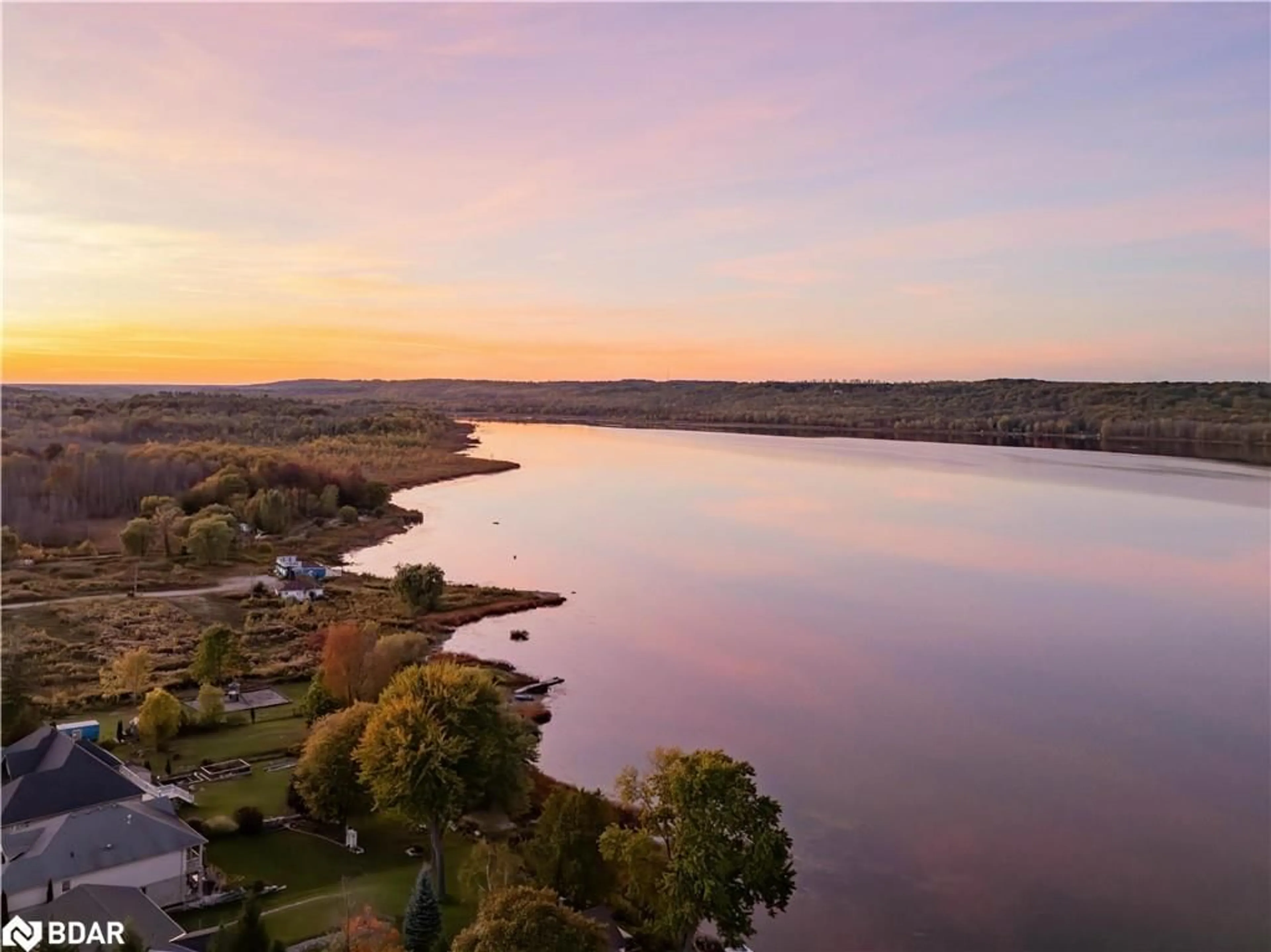 A pic from outside/outdoor area/front of a property/back of a property/a pic from drone, water/lake/river/ocean view for 58 Lakeside Terrace #207, Barrie Ontario L4M 0L5