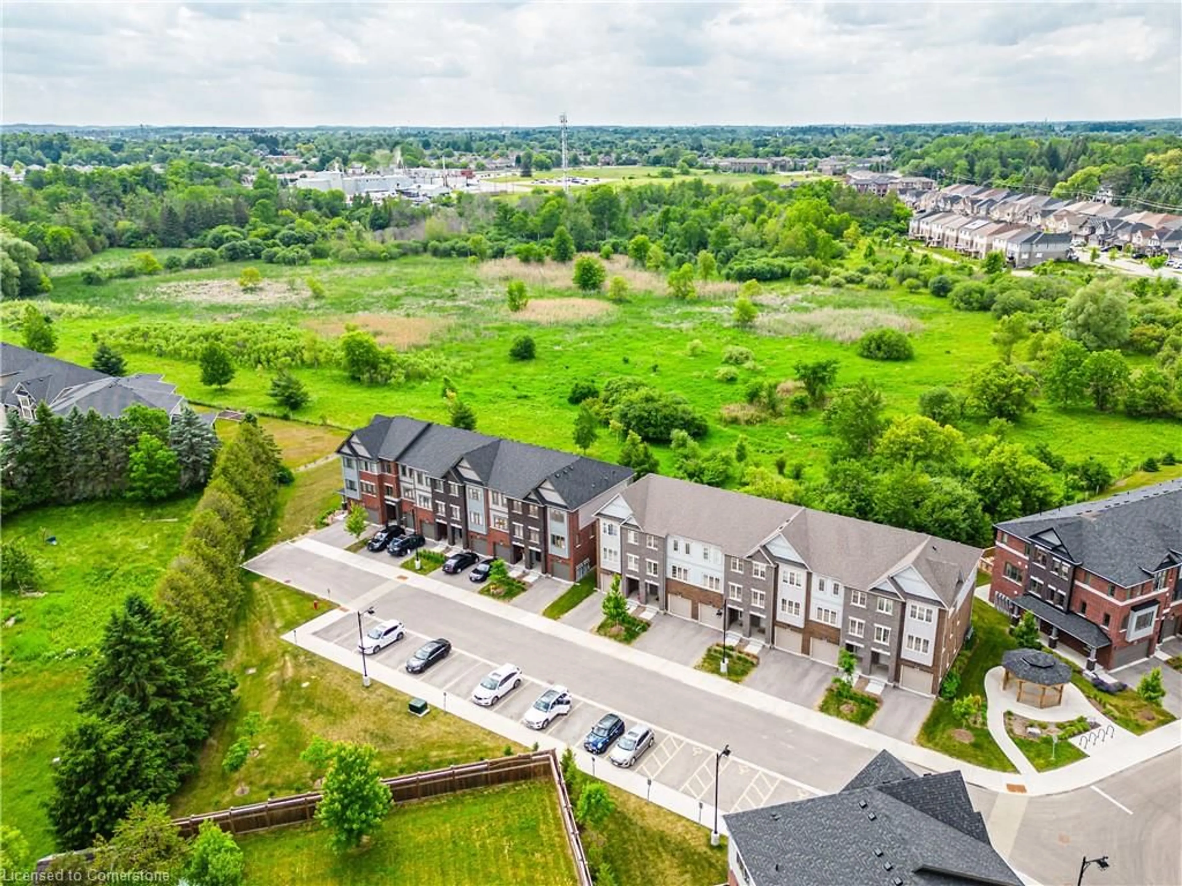 A pic from outside/outdoor area/front of a property/back of a property/a pic from drone, unknown for 311 Woolwich St #37, Waterloo Ontario N2K 0H4